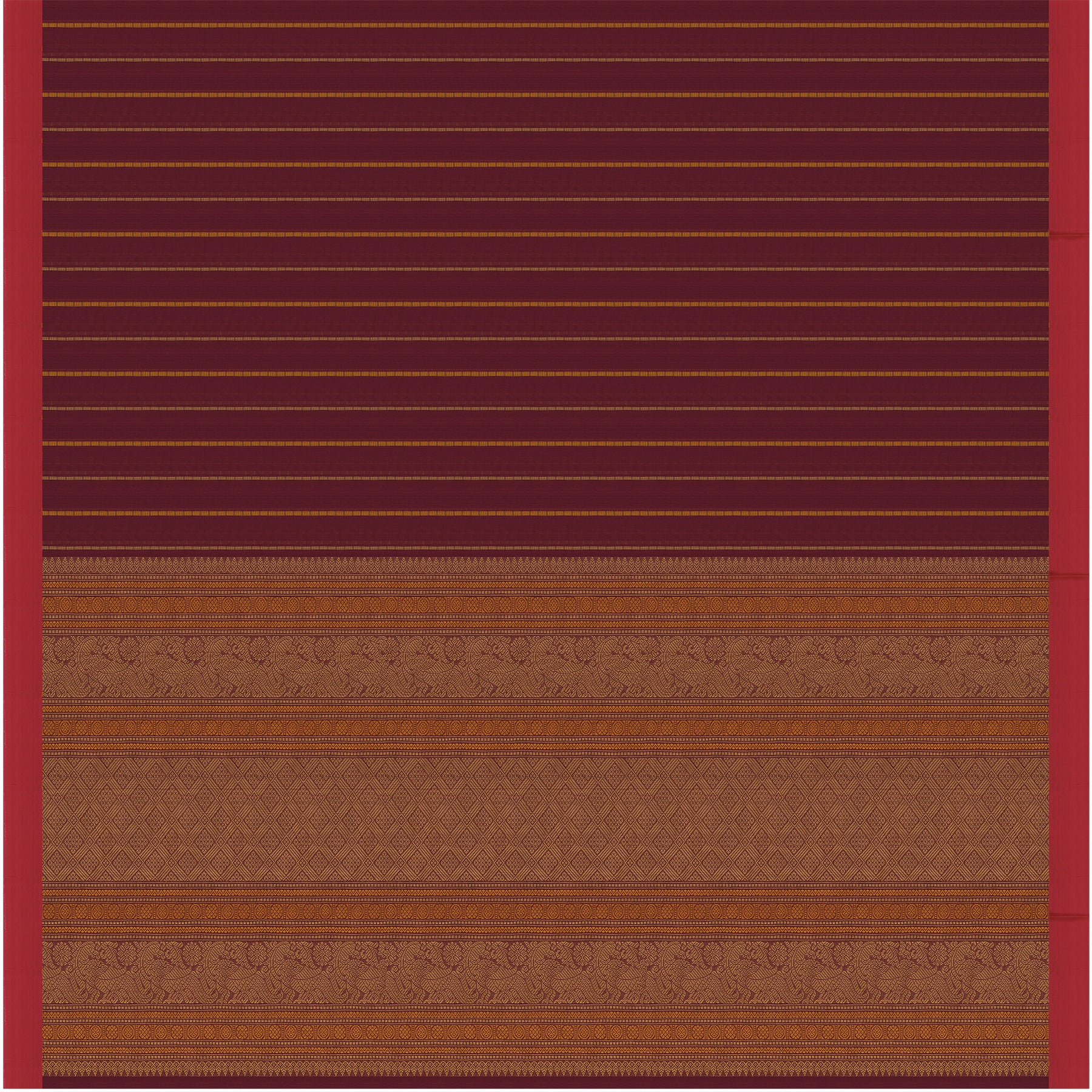 Kanakavalli Kanchi Cotton Sari 26-621-HS003-01297 - Full View
