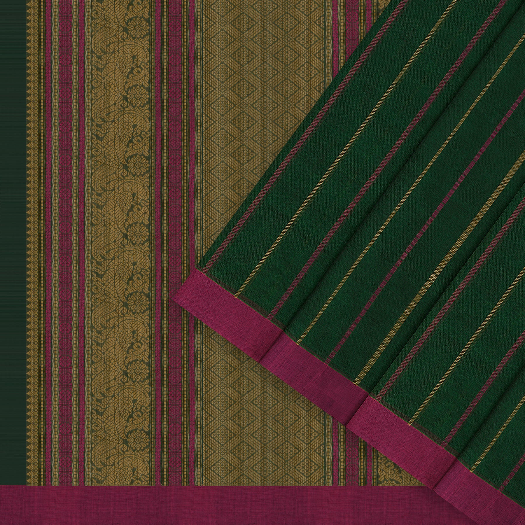 Kanakavalli Kanchi Cotton Sari 26-621-HS003-01298 - Cover View