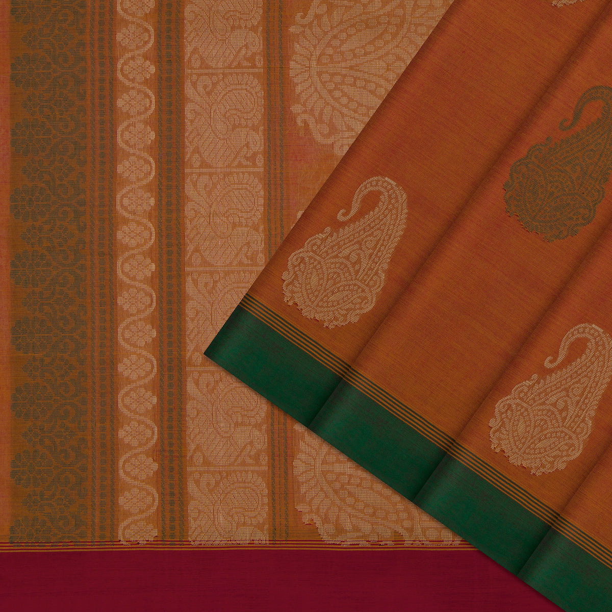 Kanakavalli Kanchi Cotton Sari 26-621-HS003-01310 - Cover View
