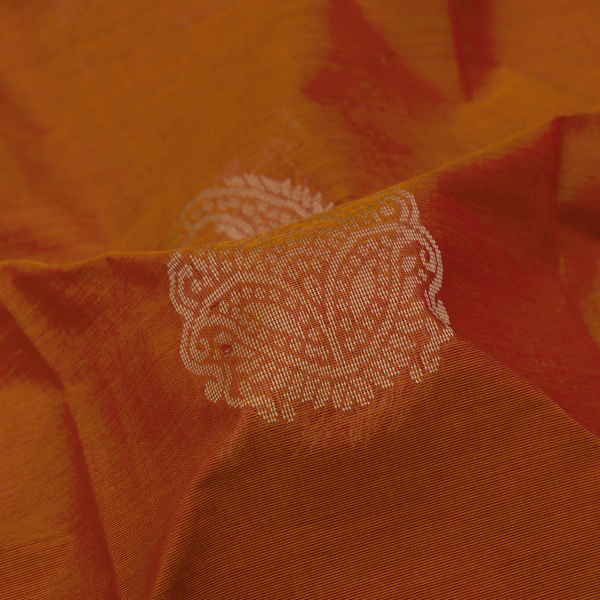 Kanakavalli Kanchi Cotton Sari 26-621-HS003-01310 - Fabric View