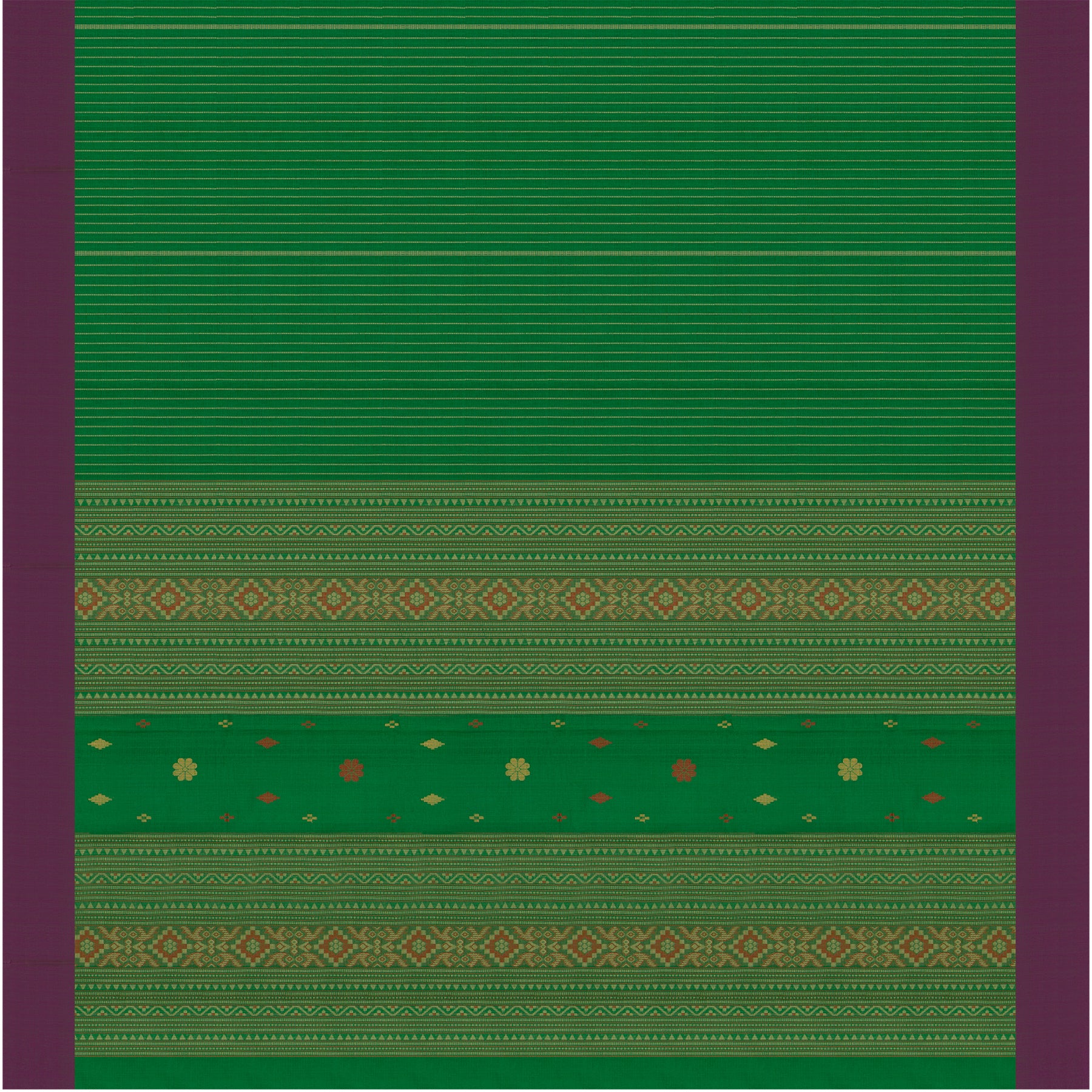 Kanakavalli Kanchi Cotton Sari 26-621-HS003-01367 - Full View
