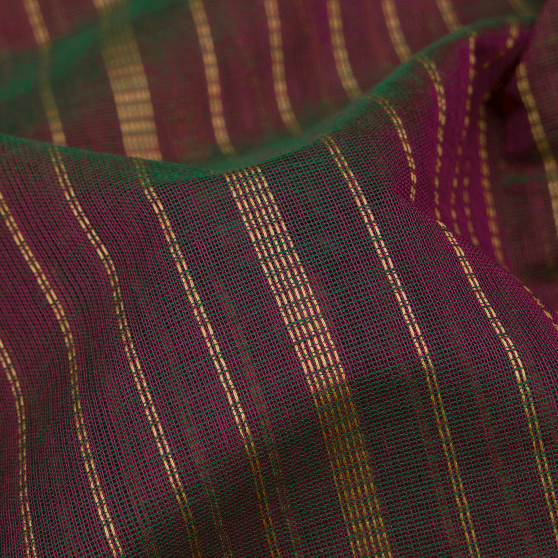 Kanakavalli Kanchi Cotton Sari 26-621-HS003-01369 - Fabric View