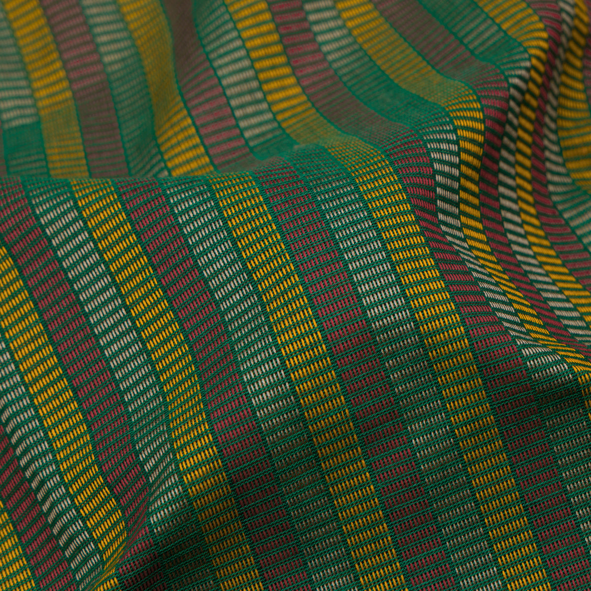 Kanakavalli Kanchi Cotton Sari 26-621-HS003-03846 - Fabric View