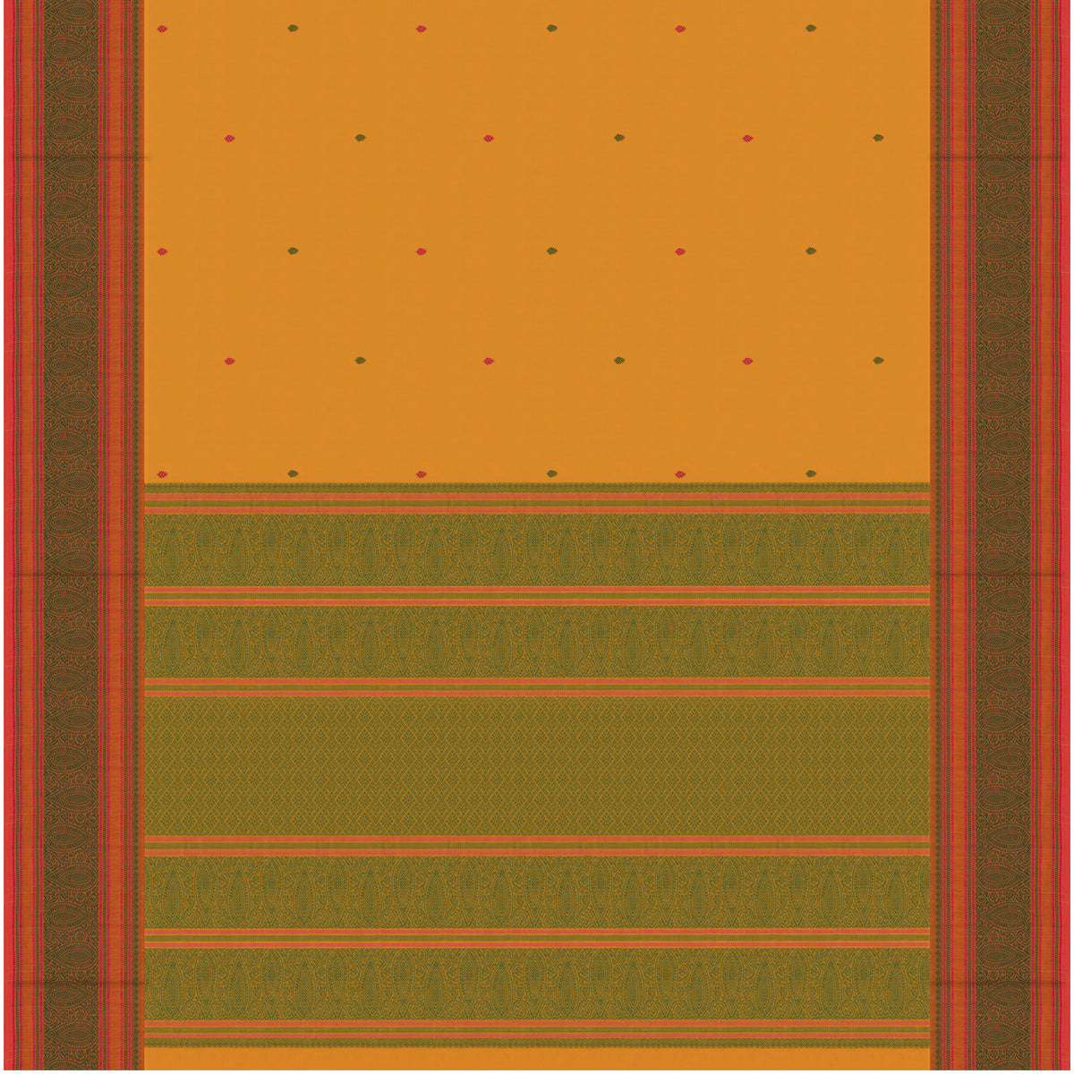 Kanakavalli Kanchi Cotton Sari 26-621-HS003-03862 - Full View