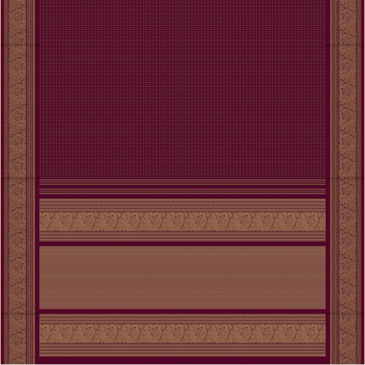 Kanakavalli Kanchi Cotton Sari 26-621-HS003-03869 - Full View