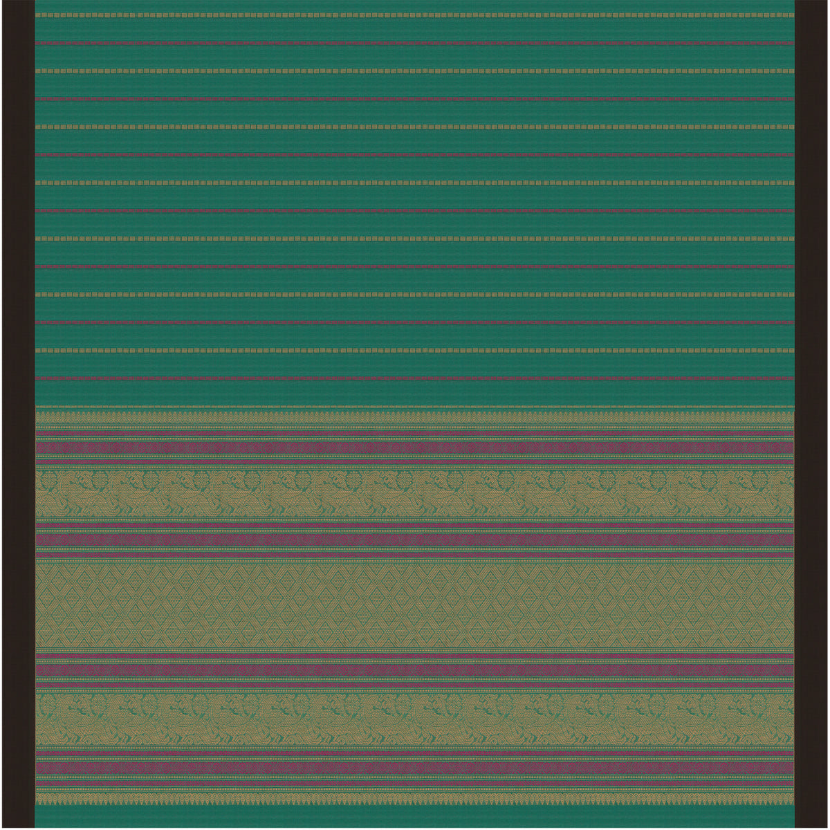 Kanakavalli Kanchi Cotton Sari 26-621-HS003-03875 - Full View