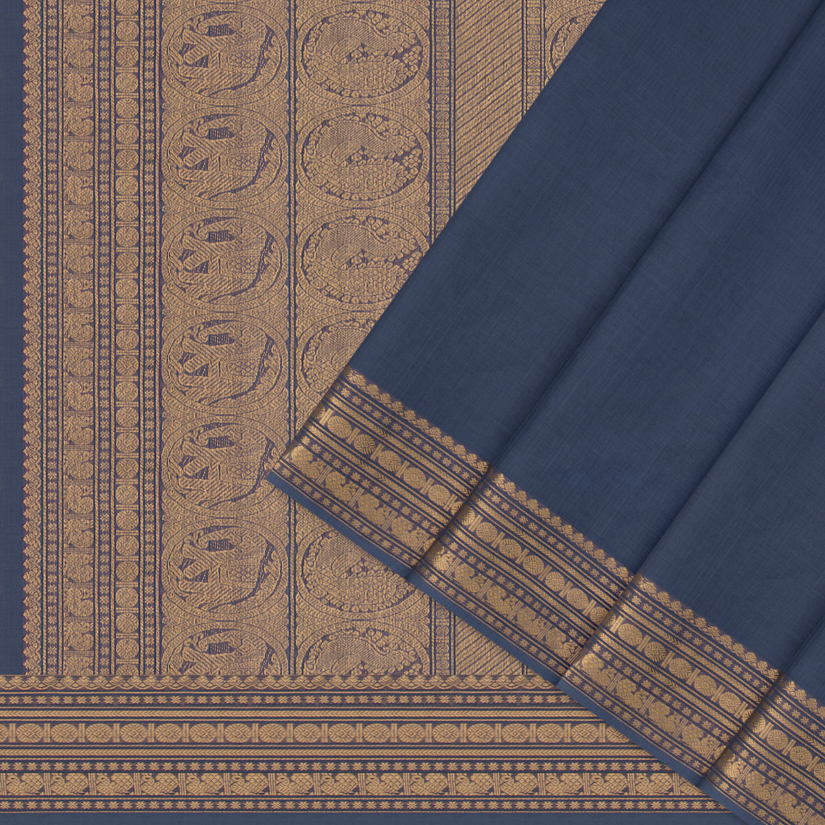 Kanakavalli Kanchi Cotton Sari 26-621-HS003-03876 - Cover View