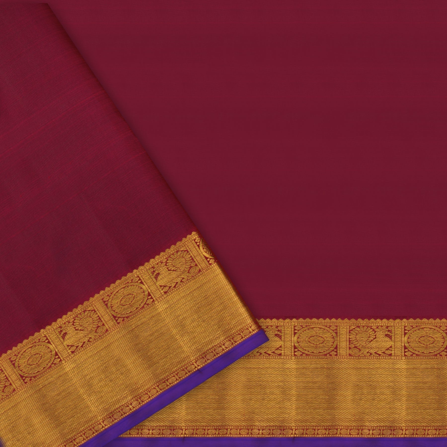 Kanakavalli Kanjivaram Silk Sari 21-595-HS001-08635 - Blouse View
