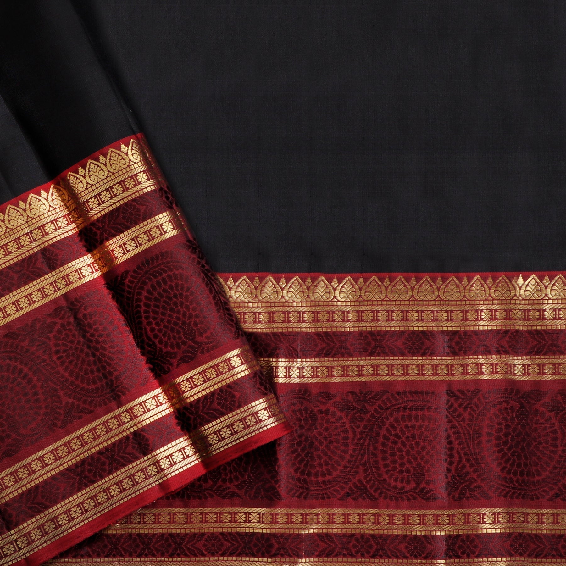 Kanakavalli Kanjivaram Silk Sari 600-01-117166 - Blouse View