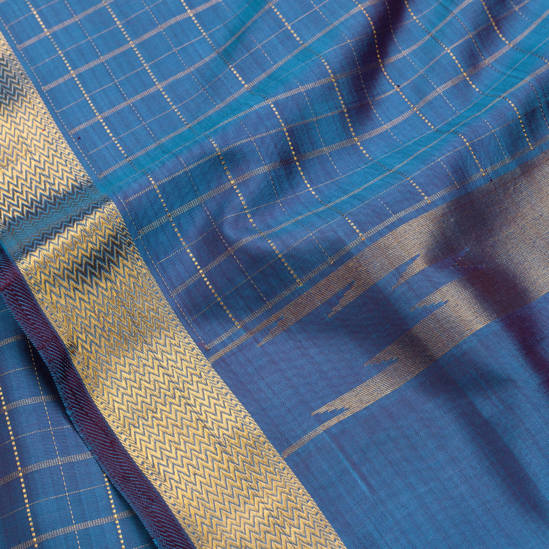 Kanakavalli Kanjivaram Silk Dupatta 24-611-HD001-04029 - Fabric View