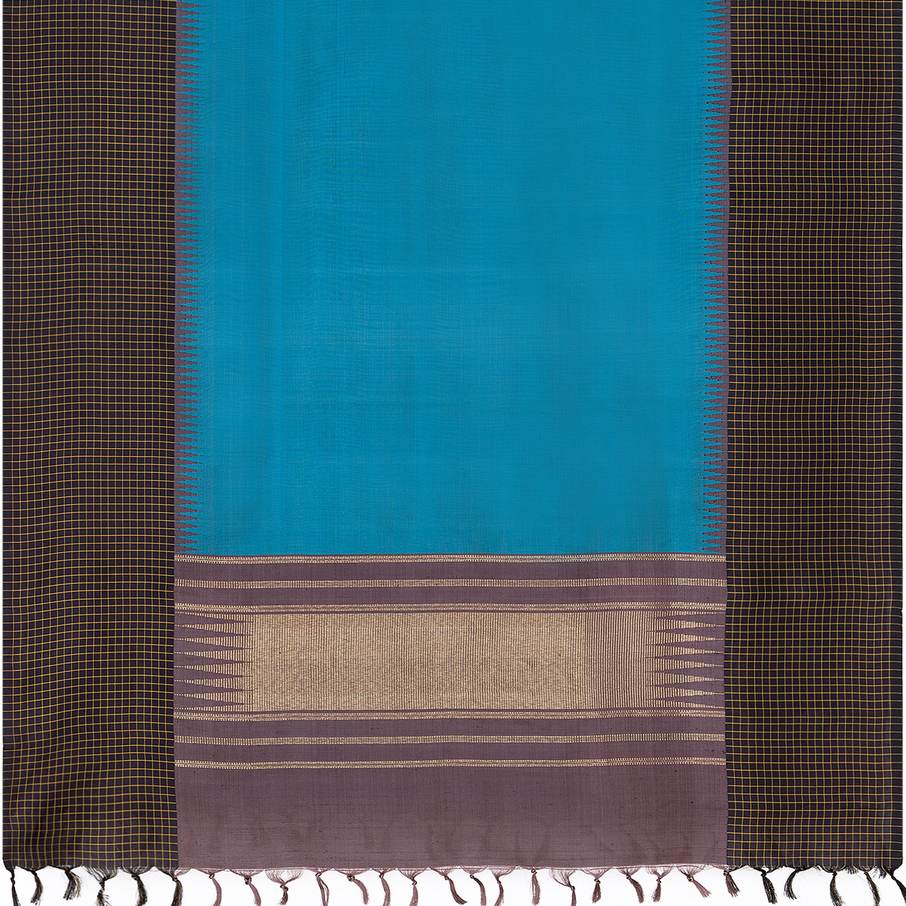 Kanakavalli Kanjivaram Silk Dupatta 23-599-HD001-12524 - Full View