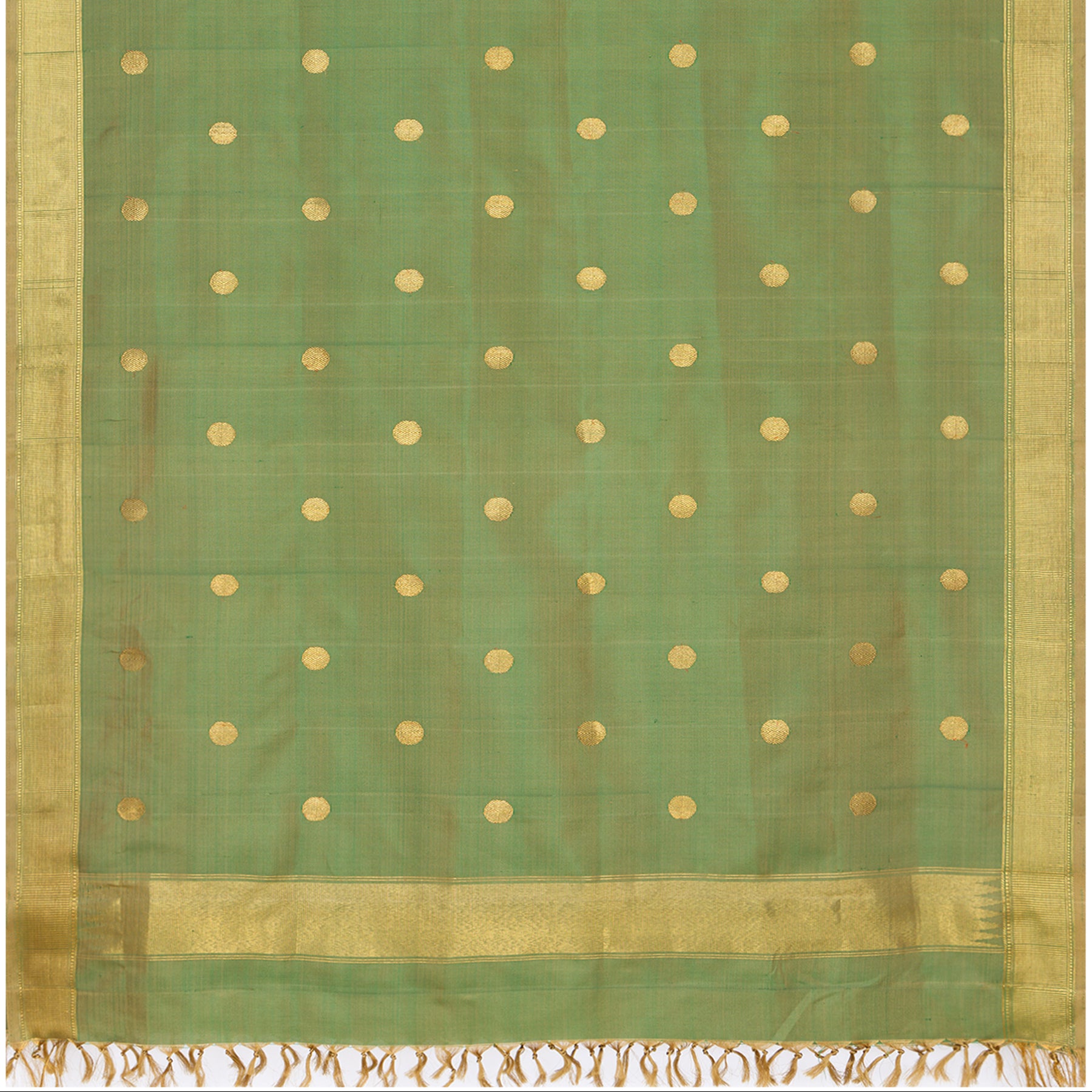 Kanakavalli Kanjivaram Silk Dupatta 24-611-HD001-02860 - Full View