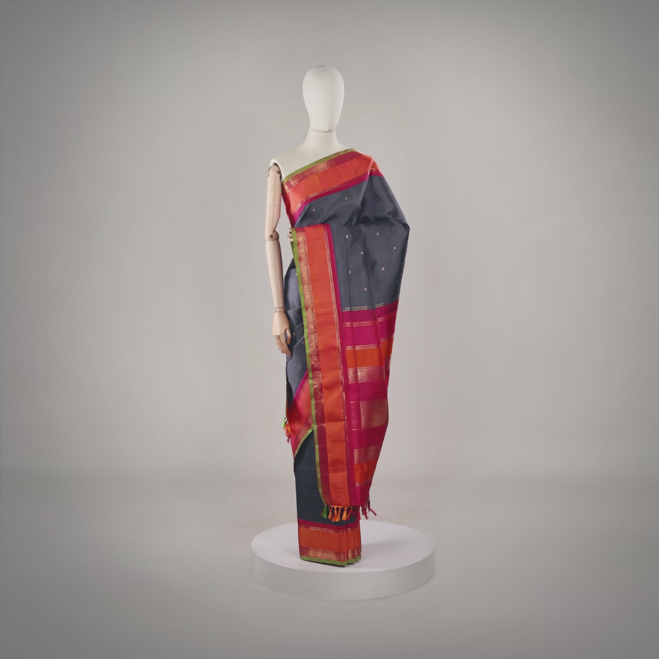 Kanakavalli Kanjivaram Silk Sari 24-595-HS001-12882 - Product Video
