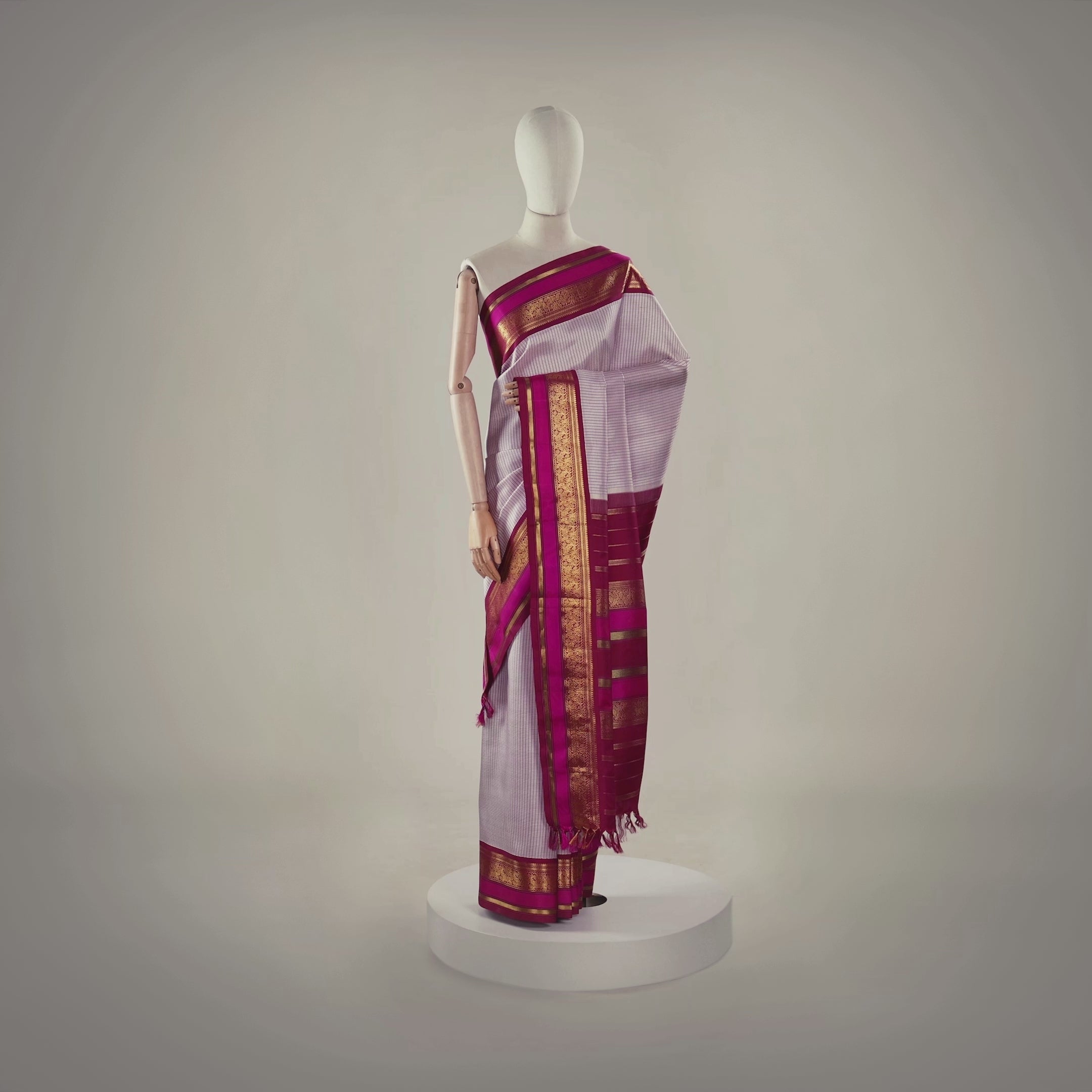 Kanakavalli Kanjivaram Silk Sari 24-595-HS001-11129 - Product Video