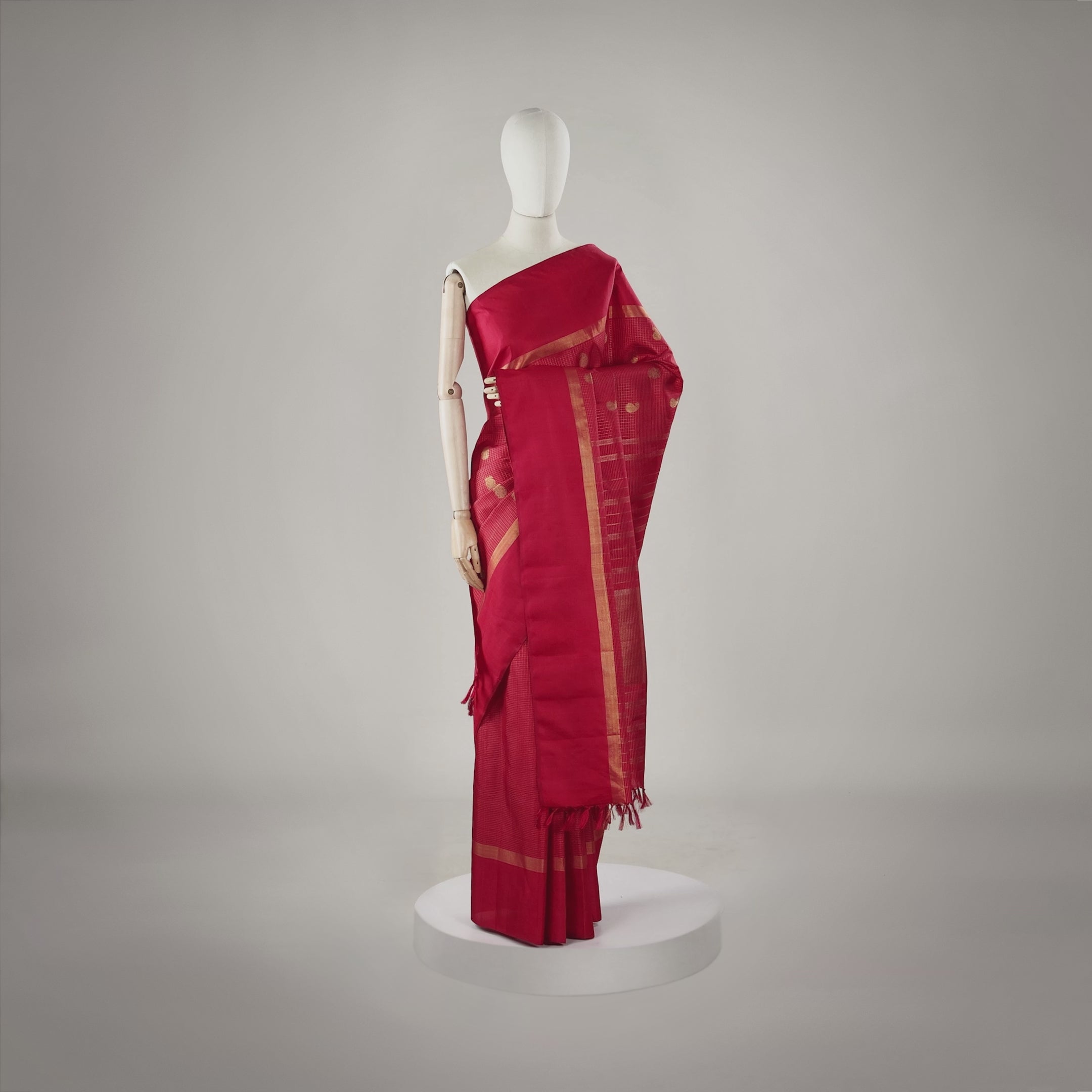 Kanakavalli Kanjivaram Silk Sari 24-599-HS001-12495 - Product Video