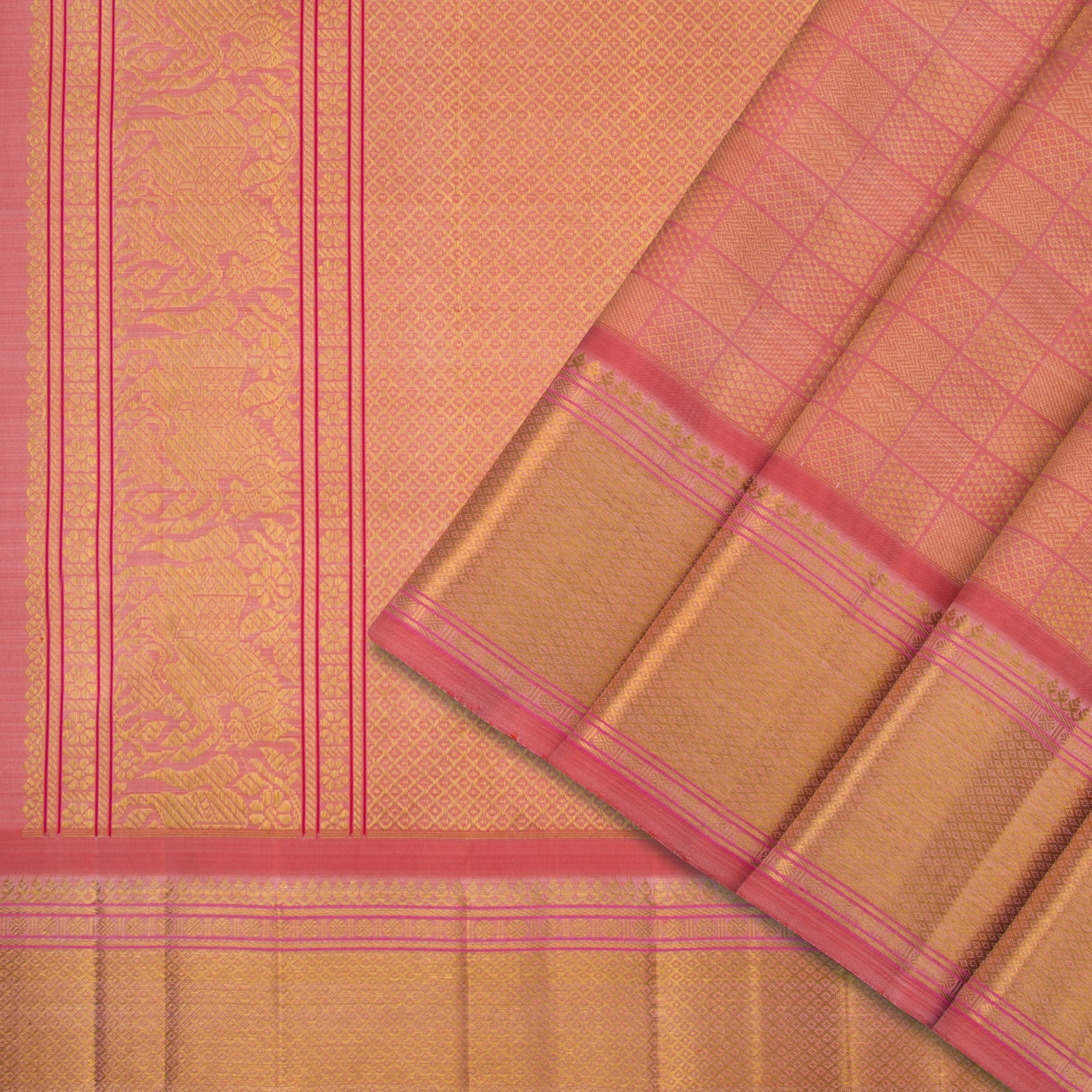 Kanakavalli Kanjivaram Silk Sari 22-040-HS001-07900 - Cover View