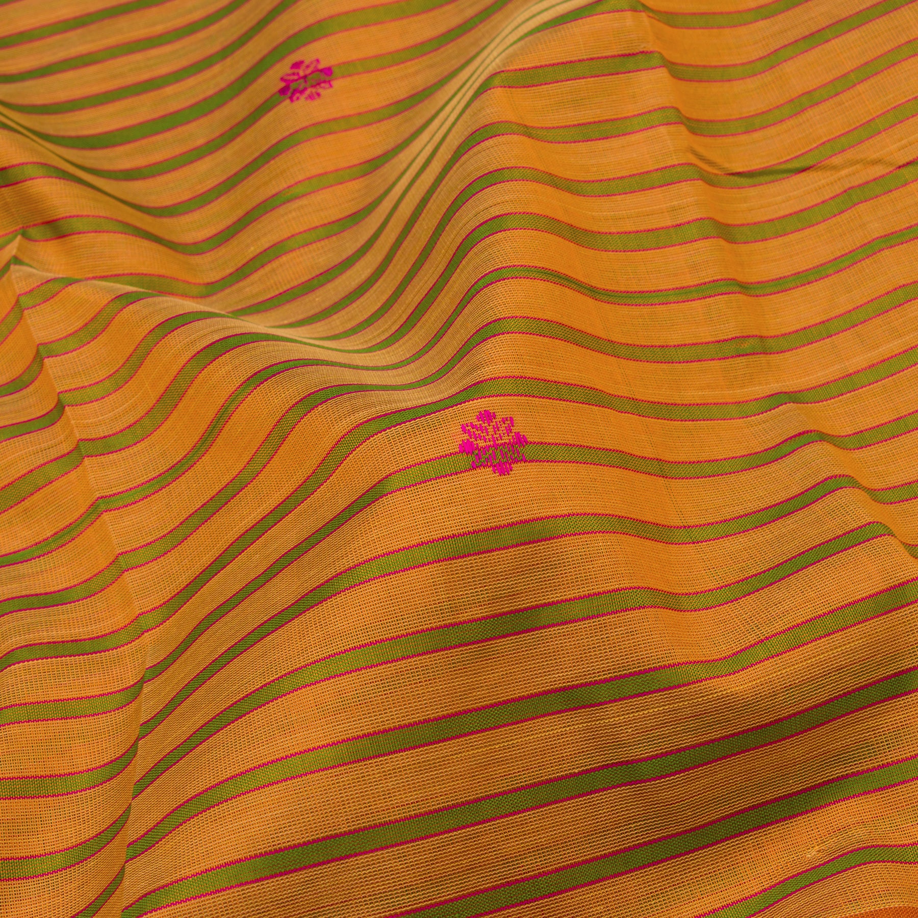 Kanakavalli Silk/Cotton Sari 22-598-HS005-06296 - Fabric View