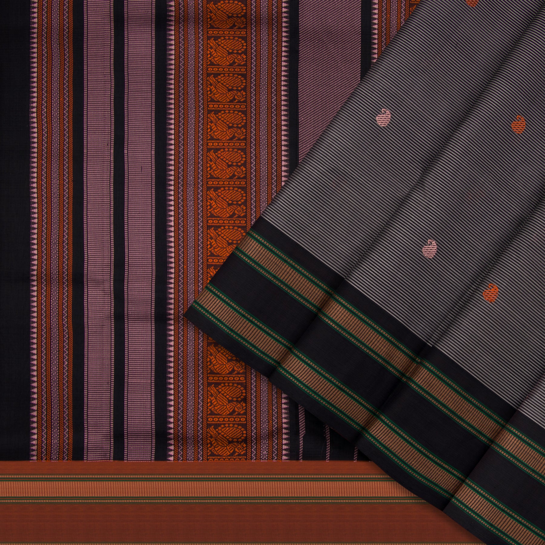 Kanakavalli Silk/Cotton Sari 22-598-HS005-10595 - Cover View