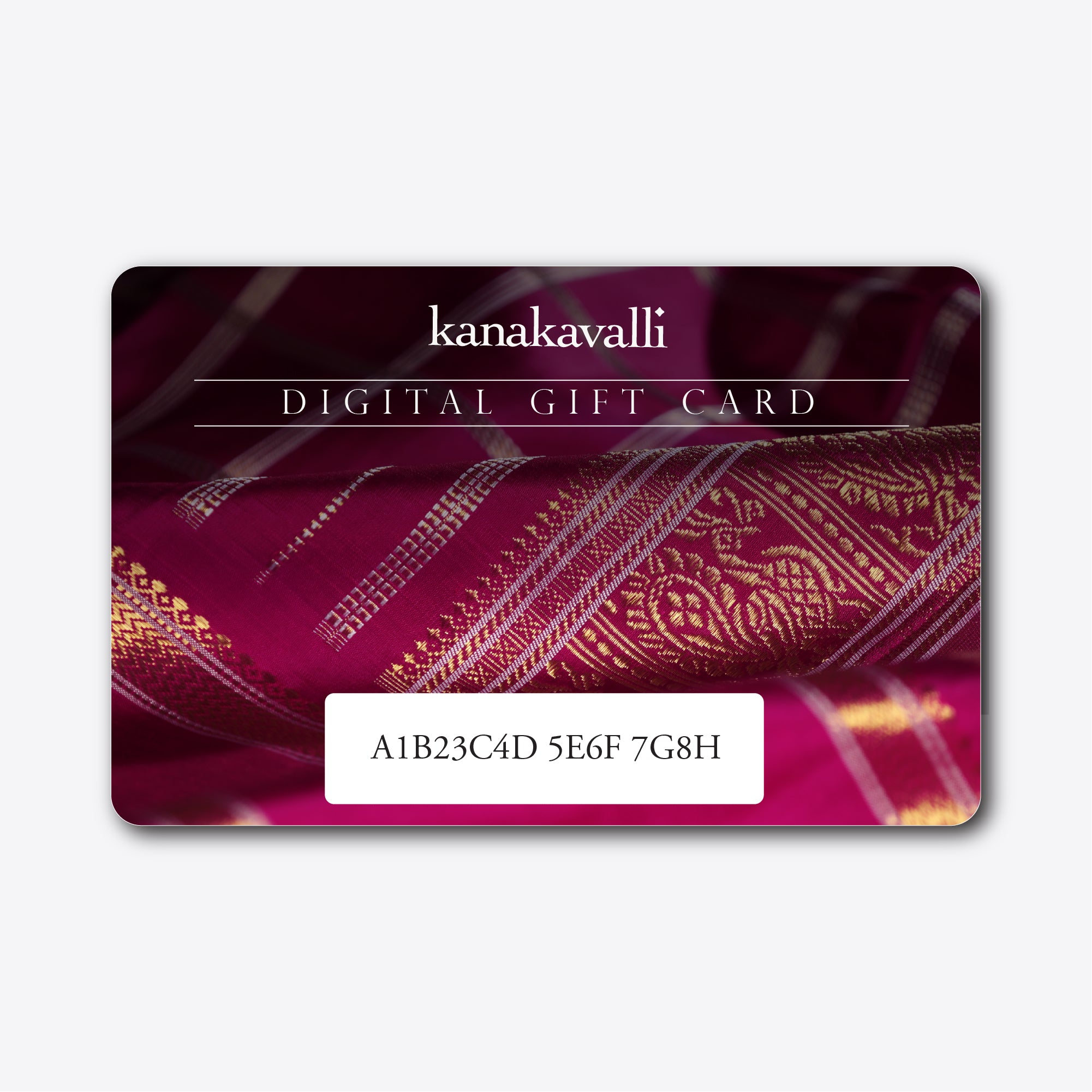 Kanakavalli Digital Gift Card
