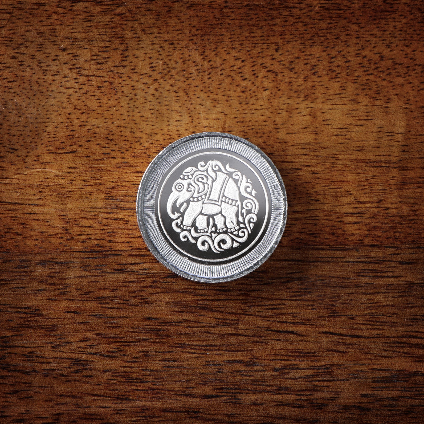 Kanakavalli Silver Coin Collectible Set (3 Coin Set)