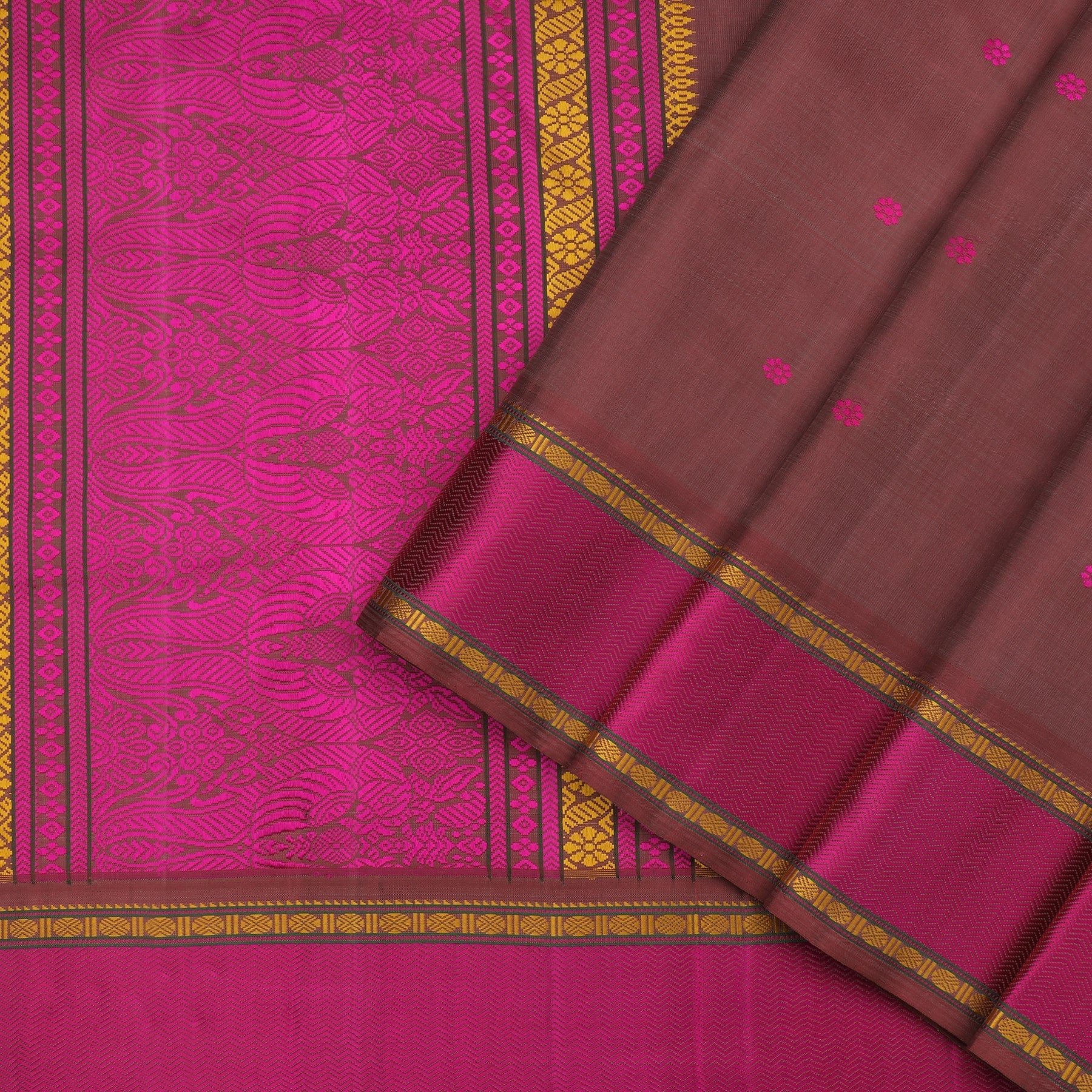 Kanakavalli Kanjivaram Silk Sari 20-040-HS001-01052 - Cover View
