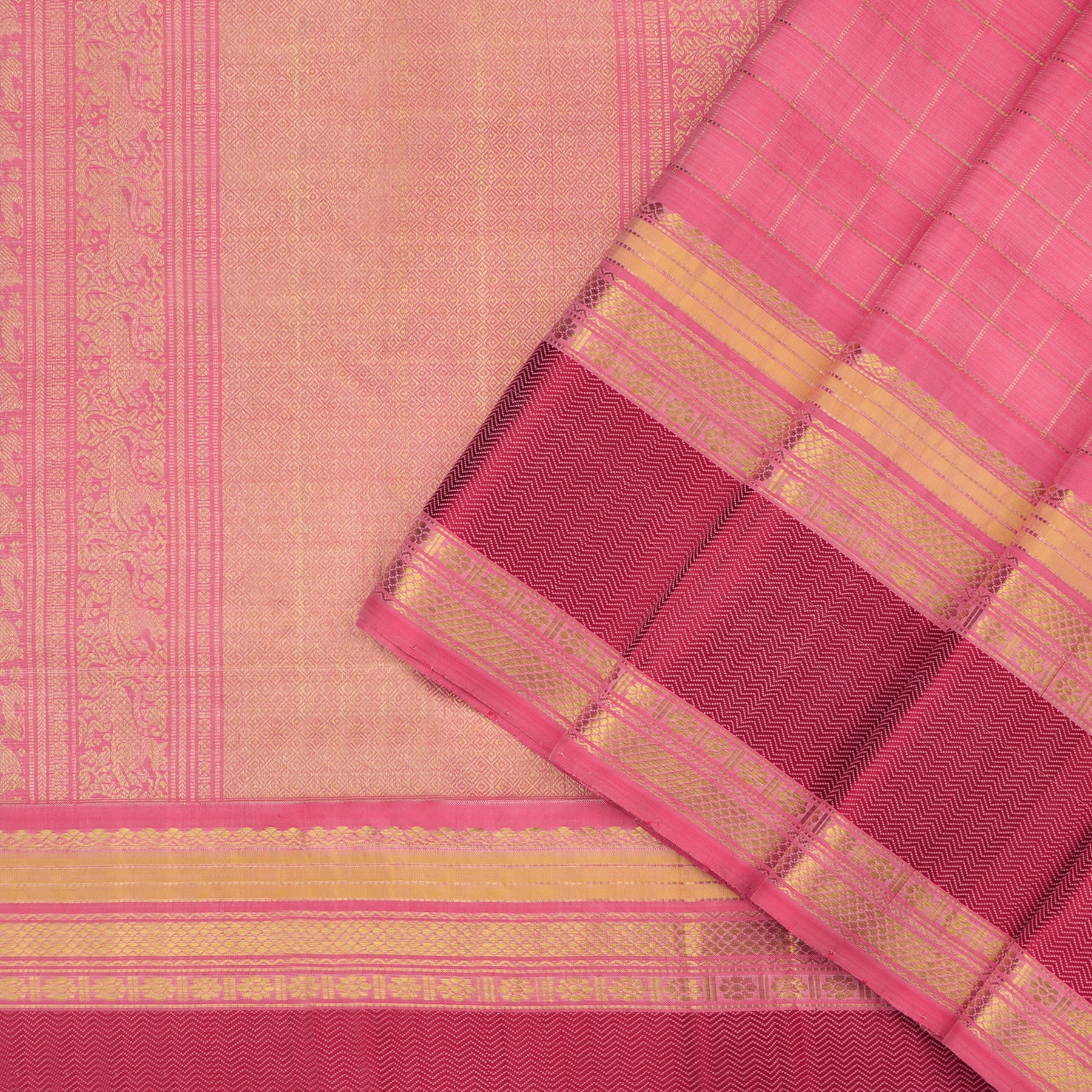 Kanakavalli Kanjivaram Silk Sari 20-040-HS001-01053 - Cover View