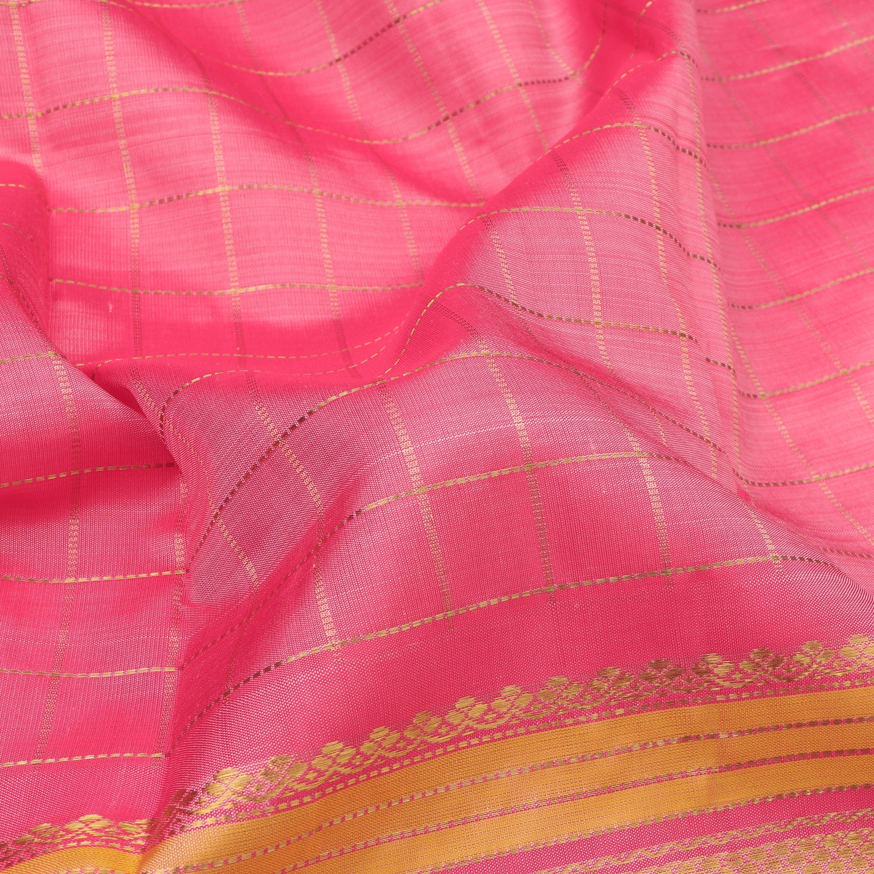 Kanakavalli Kanjivaram Silk Sari 20-040-HS001-01053 - Fabric View