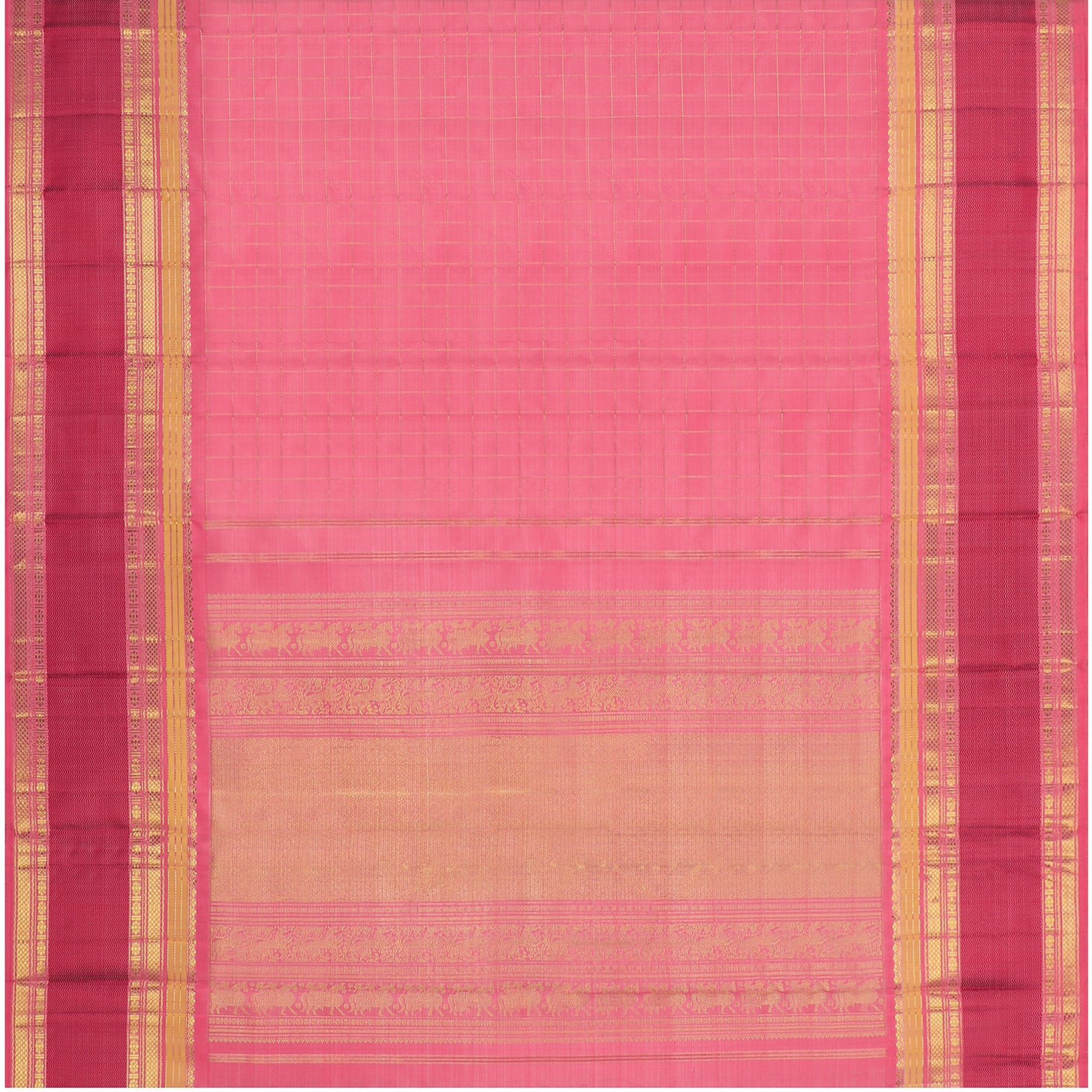 Kanakavalli Kanjivaram Silk Sari 20-040-HS001-01053 - Full View