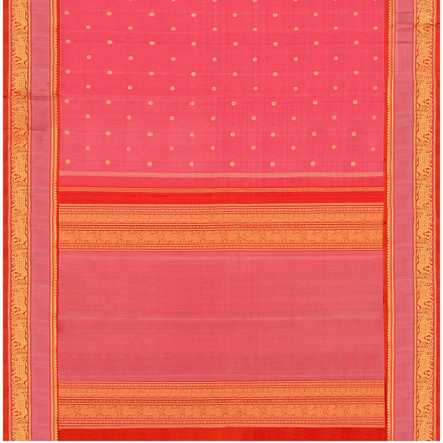 Kanakavalli Kanjivaram Silk Sari 20-040-HS001-01272 - Full View