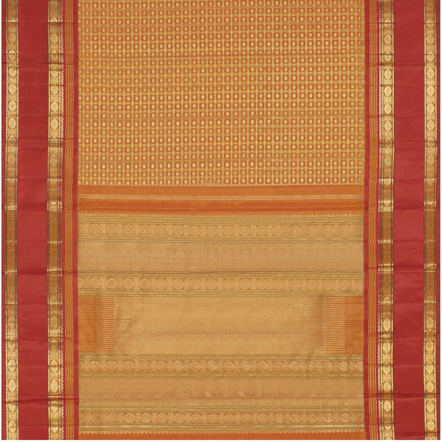 Kanakavalli Kanjivaram Silk Sari 20-040-HS001-01298 - Full View