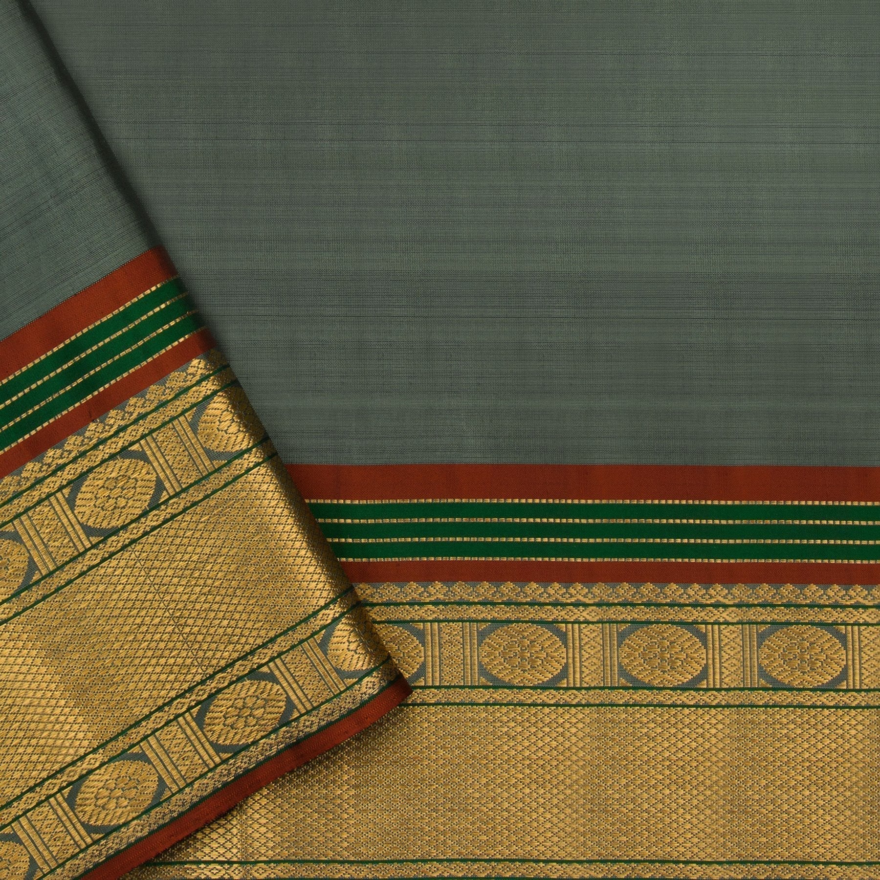 Kanakavalli Kanjivaram Silk Sari 21-040-HS001-01495 - Blouse View