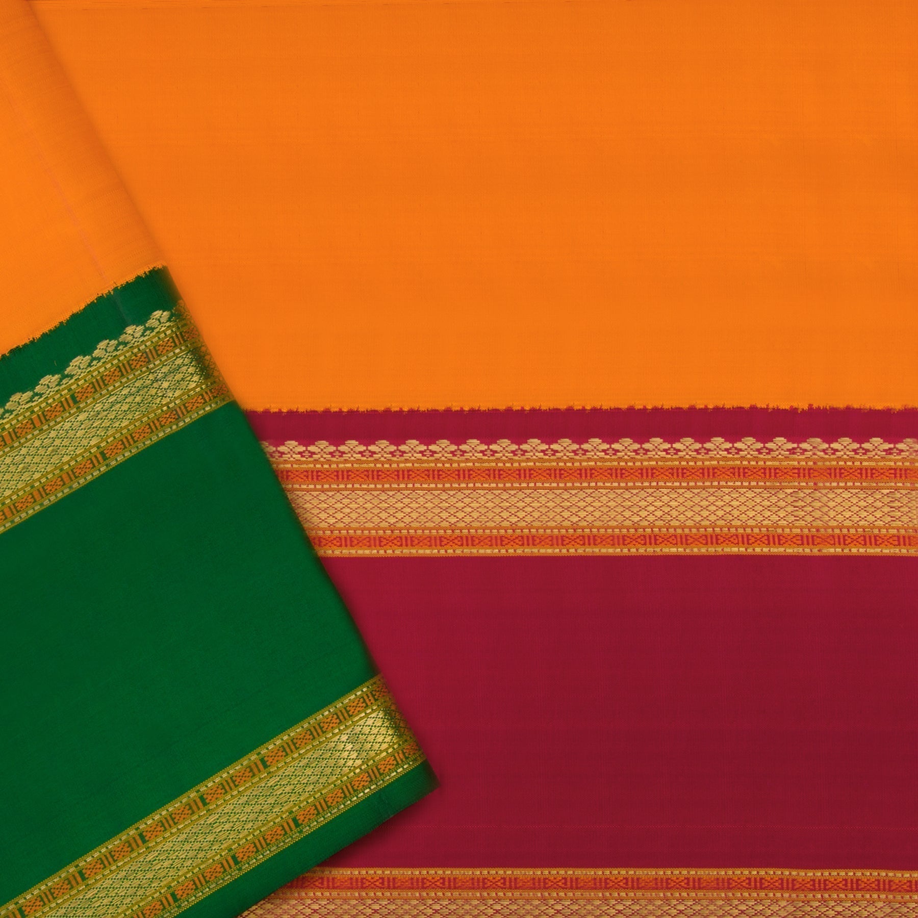 Kanakavalli Kanjivaram Silk Sari 21-040-HS001-03239 - Blouse View