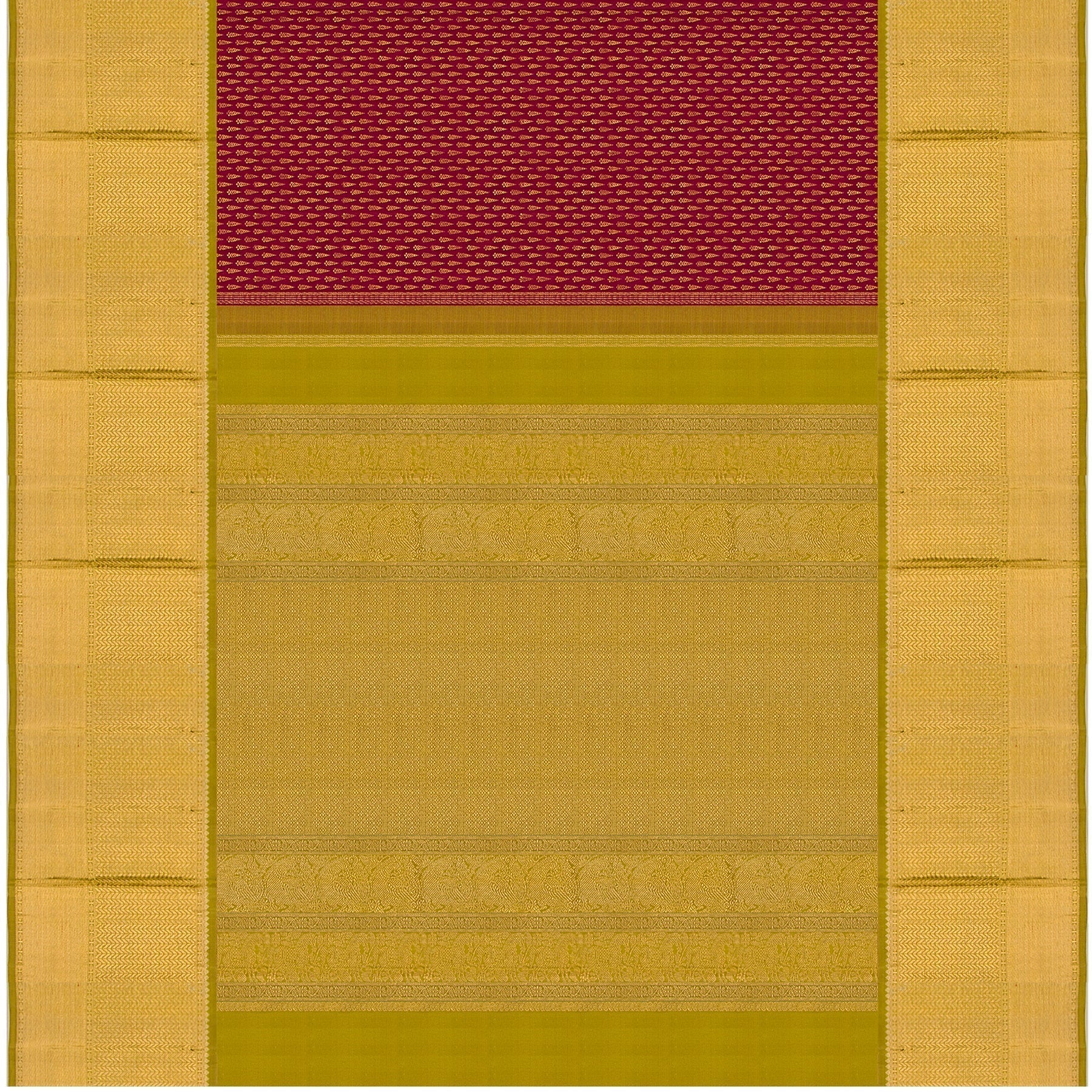 Kanakavalli Kanjivaram Silk Sari 21-110-HS001-06456 - Full View