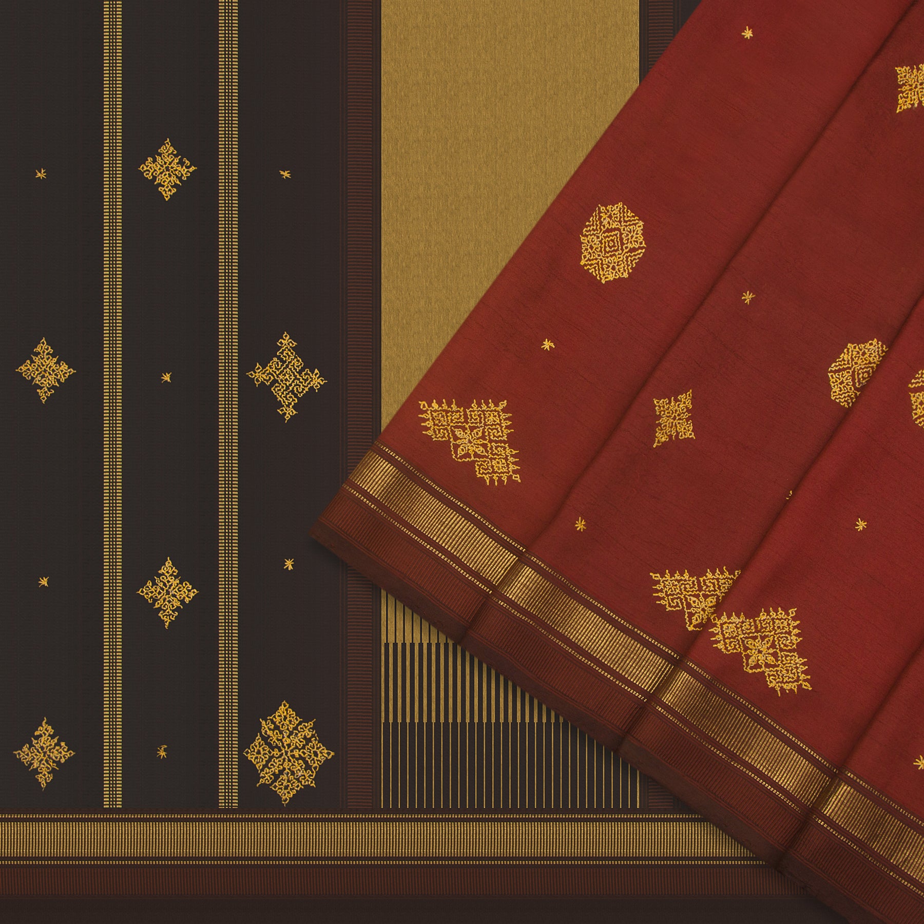 Kanakavalli Kanjivaram Silk Sari 17-100-HS001-00049 - Cover View