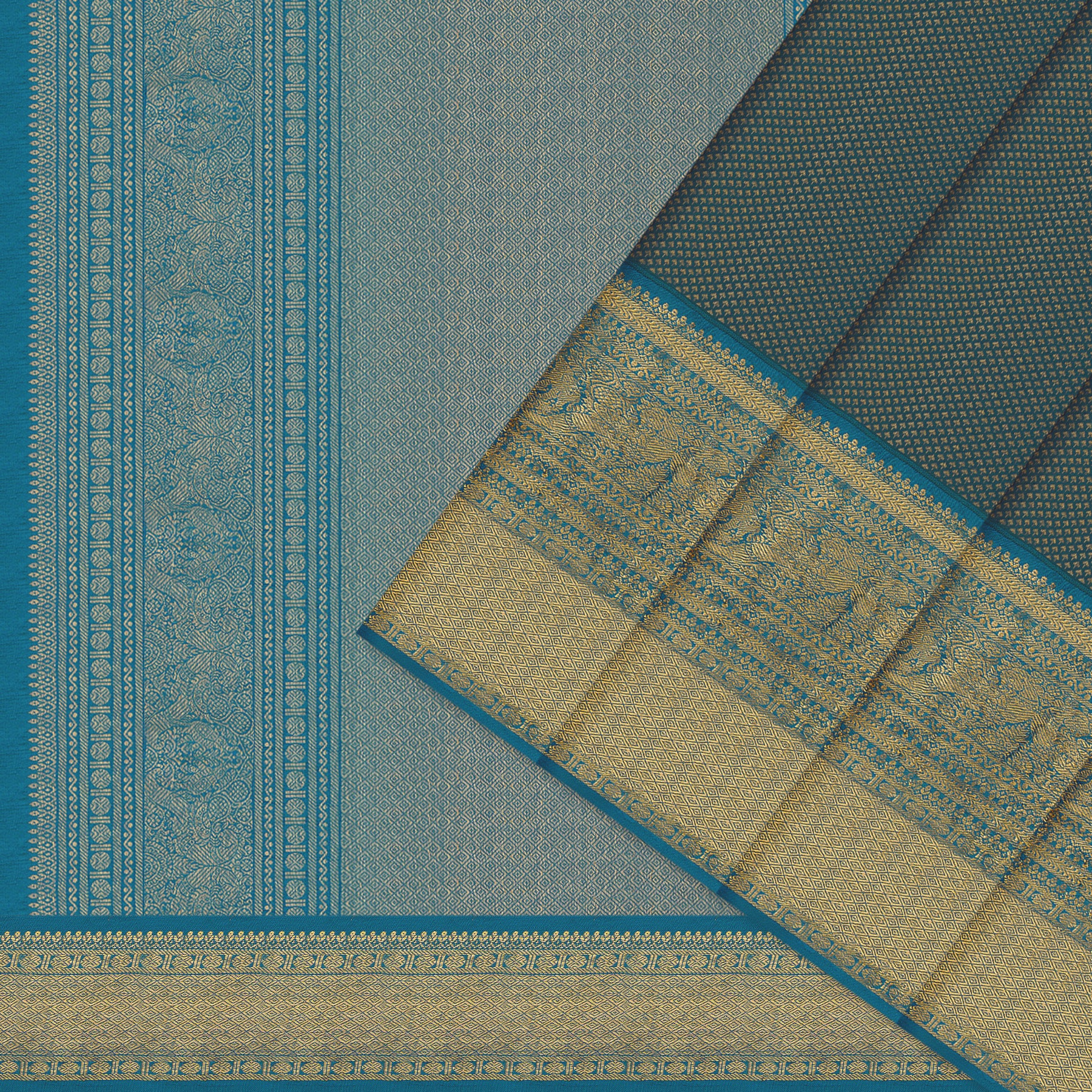 Kanakavalli Kanjivaram Silk Sari 19-020-HS001-01079 - Cover View