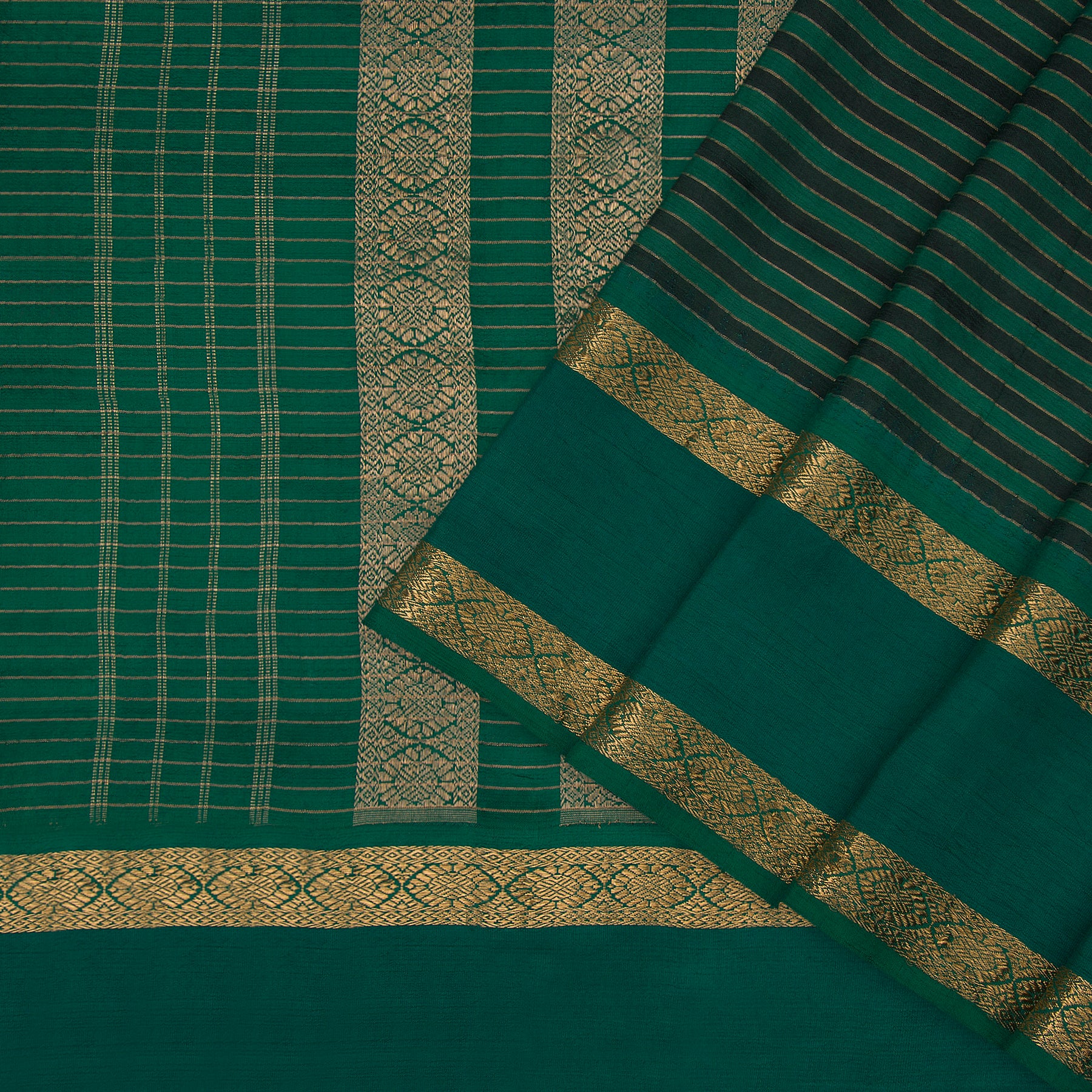 Kanakavalli Kanjivaram Silk Sari 19-023-HS001-00949 - Cover View