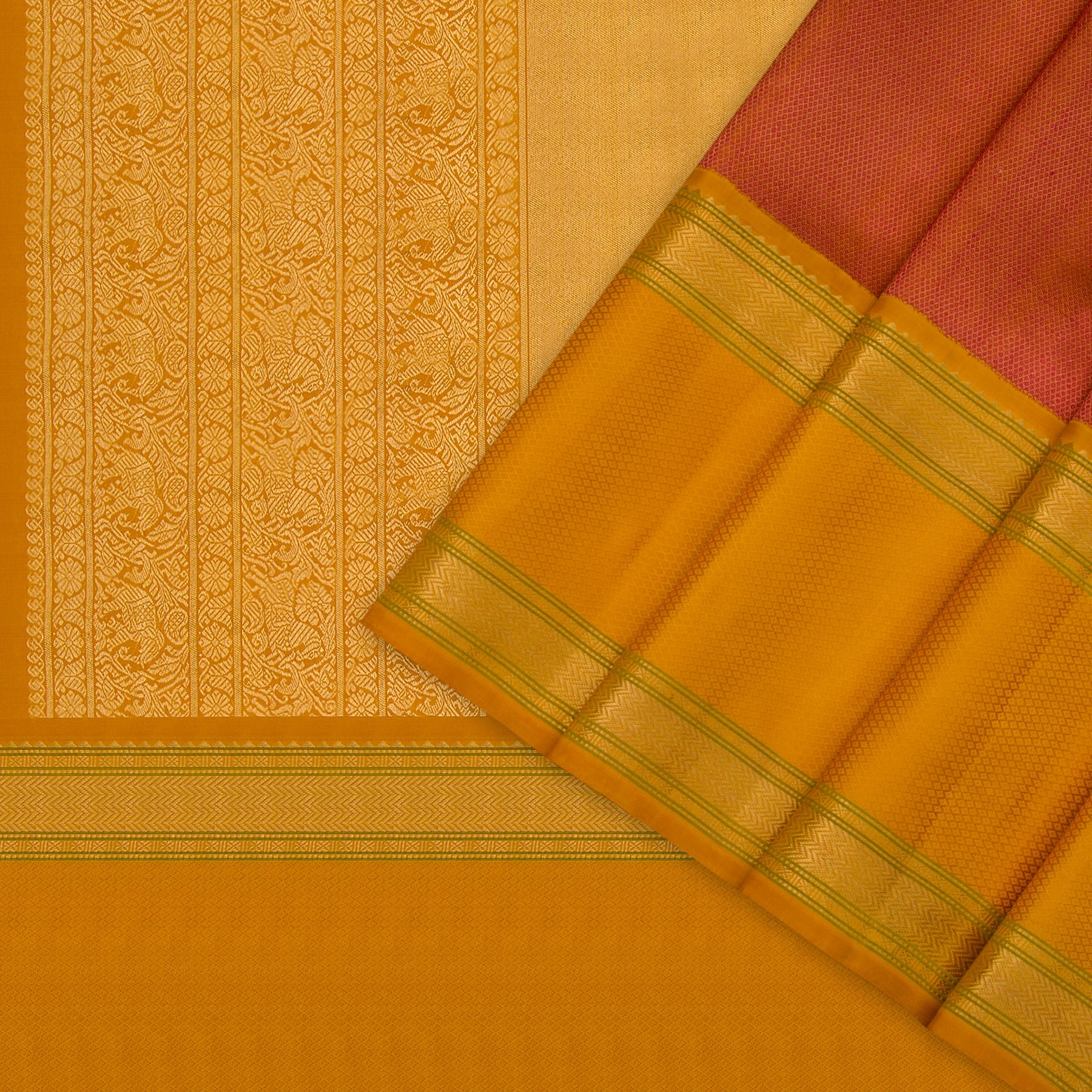 Kanakavalli Kanjivaram Silk Sari 19-040-HS001-00910 - Cover View