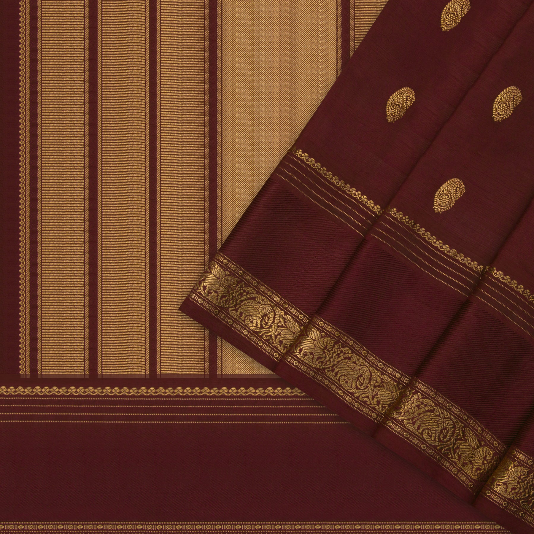 Kanakavalli Kanjivaram Silk Sari 19-040-HS001-01361 - Cover View