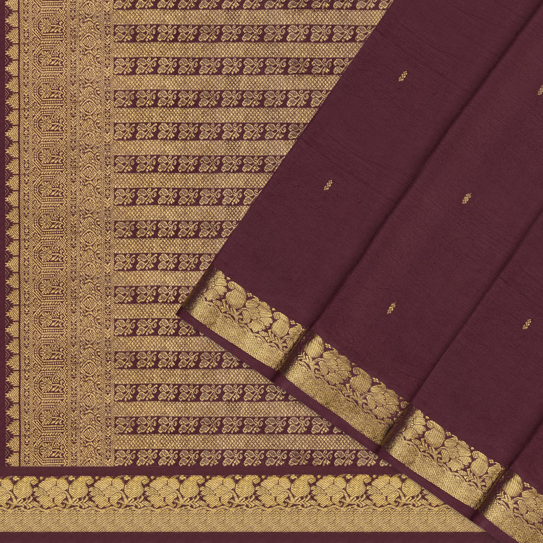 Kanakavalli Kanjivaram Silk Sari 19-050-HS001-00222 - Cover View