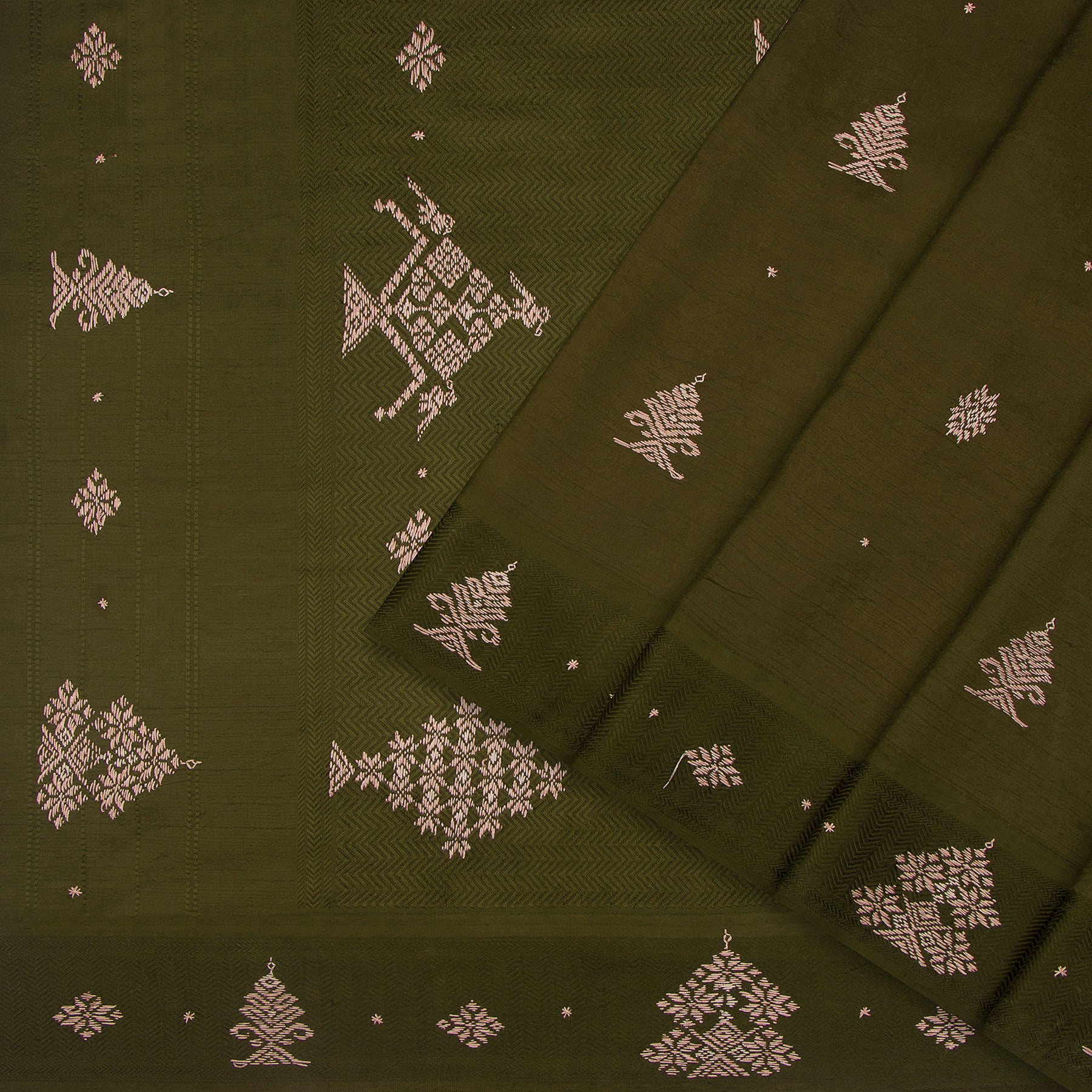 Kanakavalli X Kasuti Kanjivaram Silk Sari 19-592-HS001-00157 - Cover View