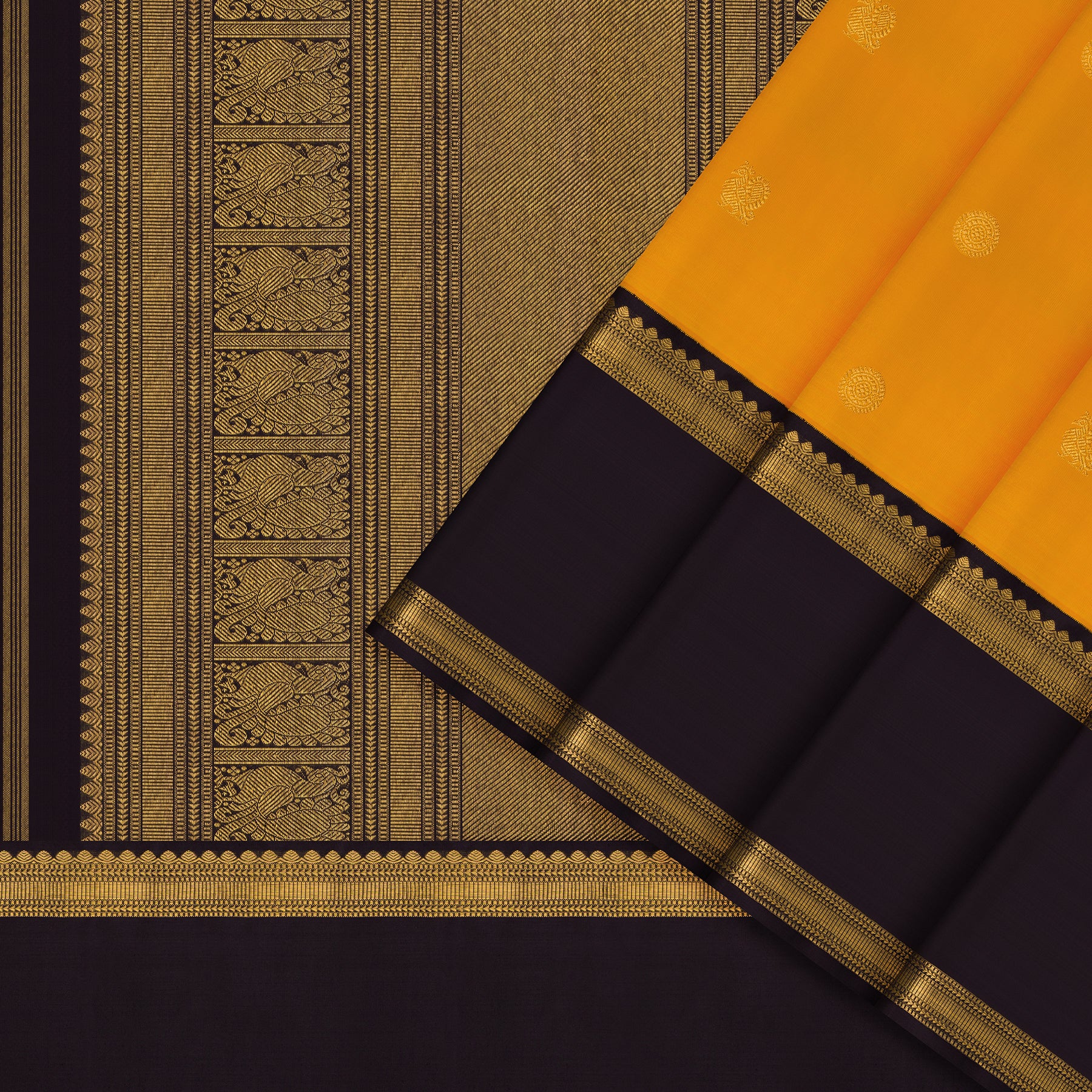 Kanakavalli Kanjivaram Silk Sari 24-110-HS001-01755 - Cover View