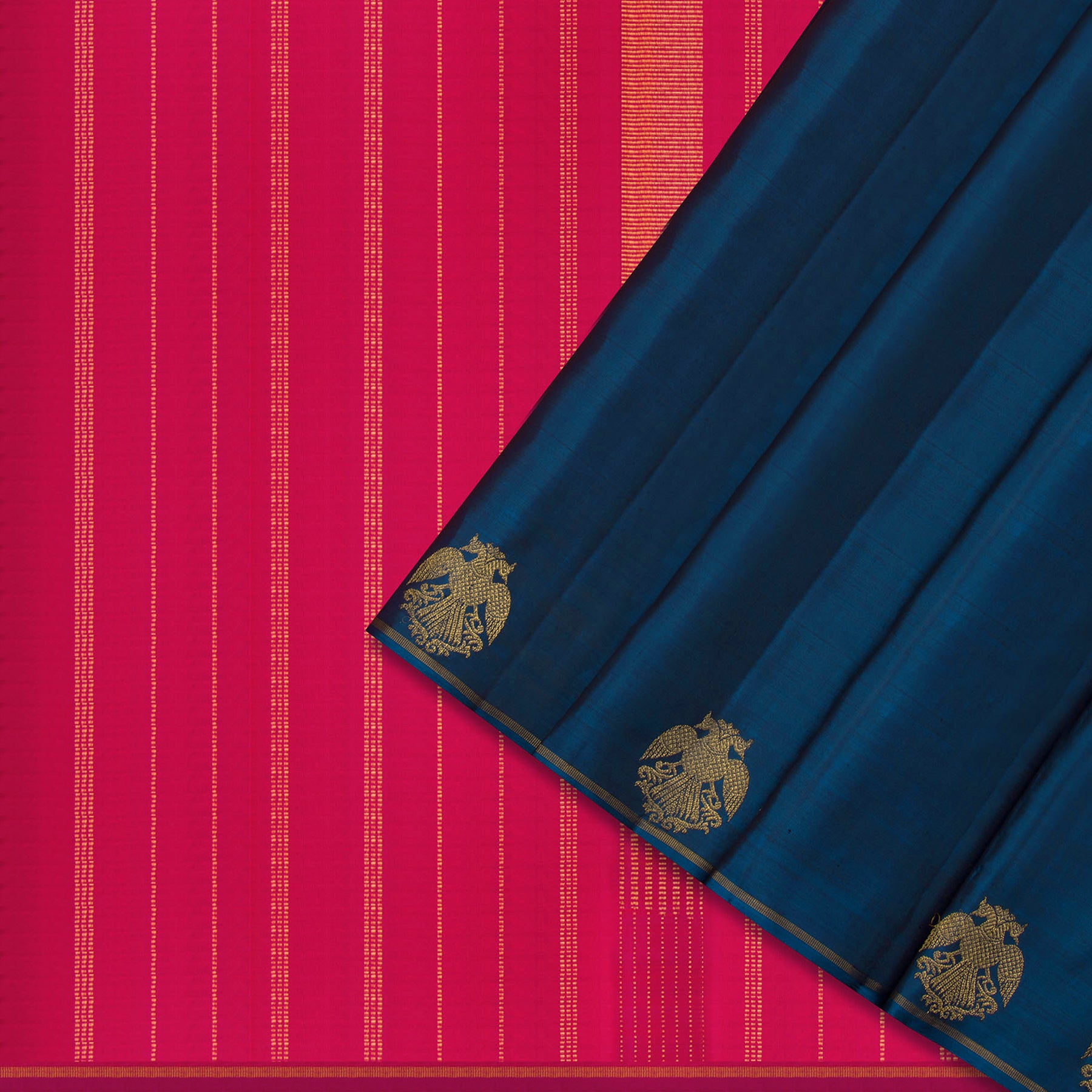 Kanakavalli Kanjivaram Silk Sari 23-599-HS001-11118 - Cover View
