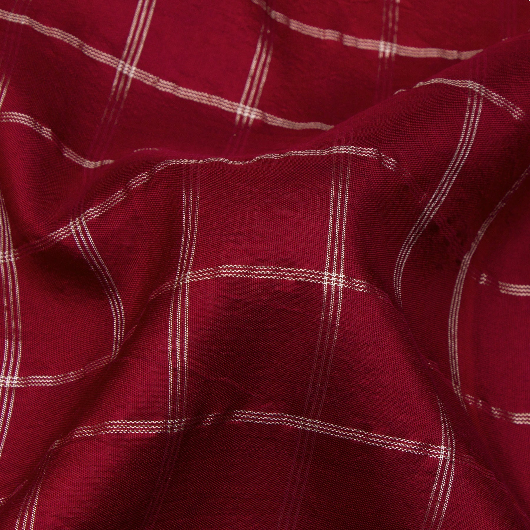 Kanakavalli Kanjivaram Silk Sari 20-024-HS001-01089 - Fabric View