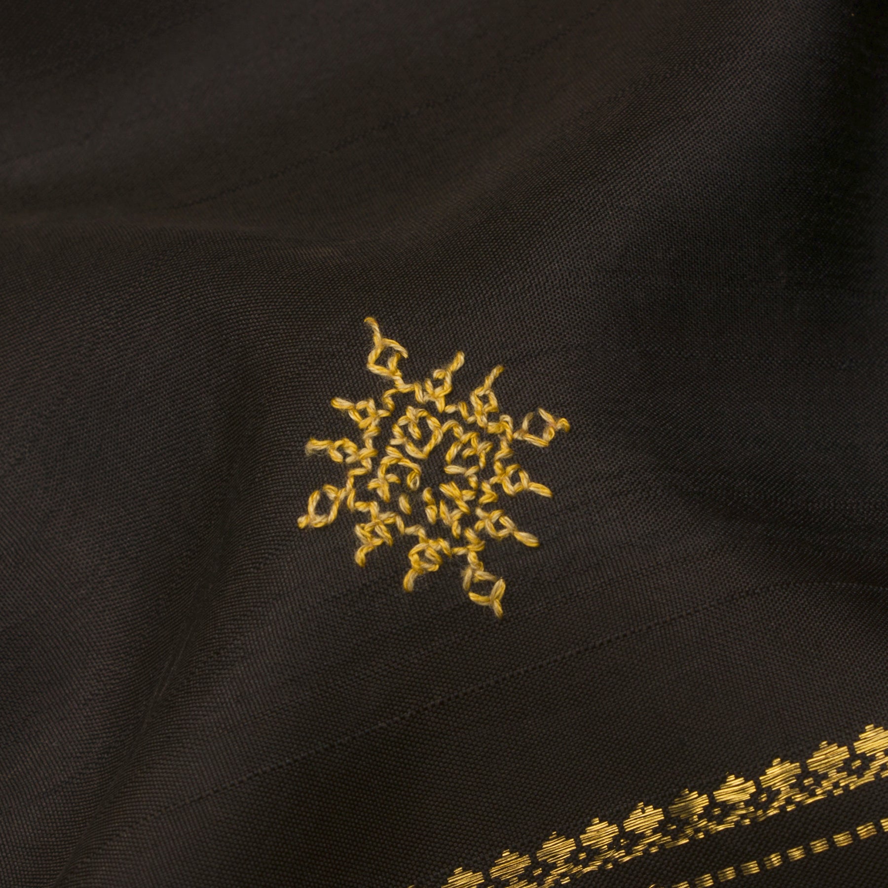 Kanakavalli Kanjivaram Silk Sari 20-040-HS001-00088 - Fabric View
