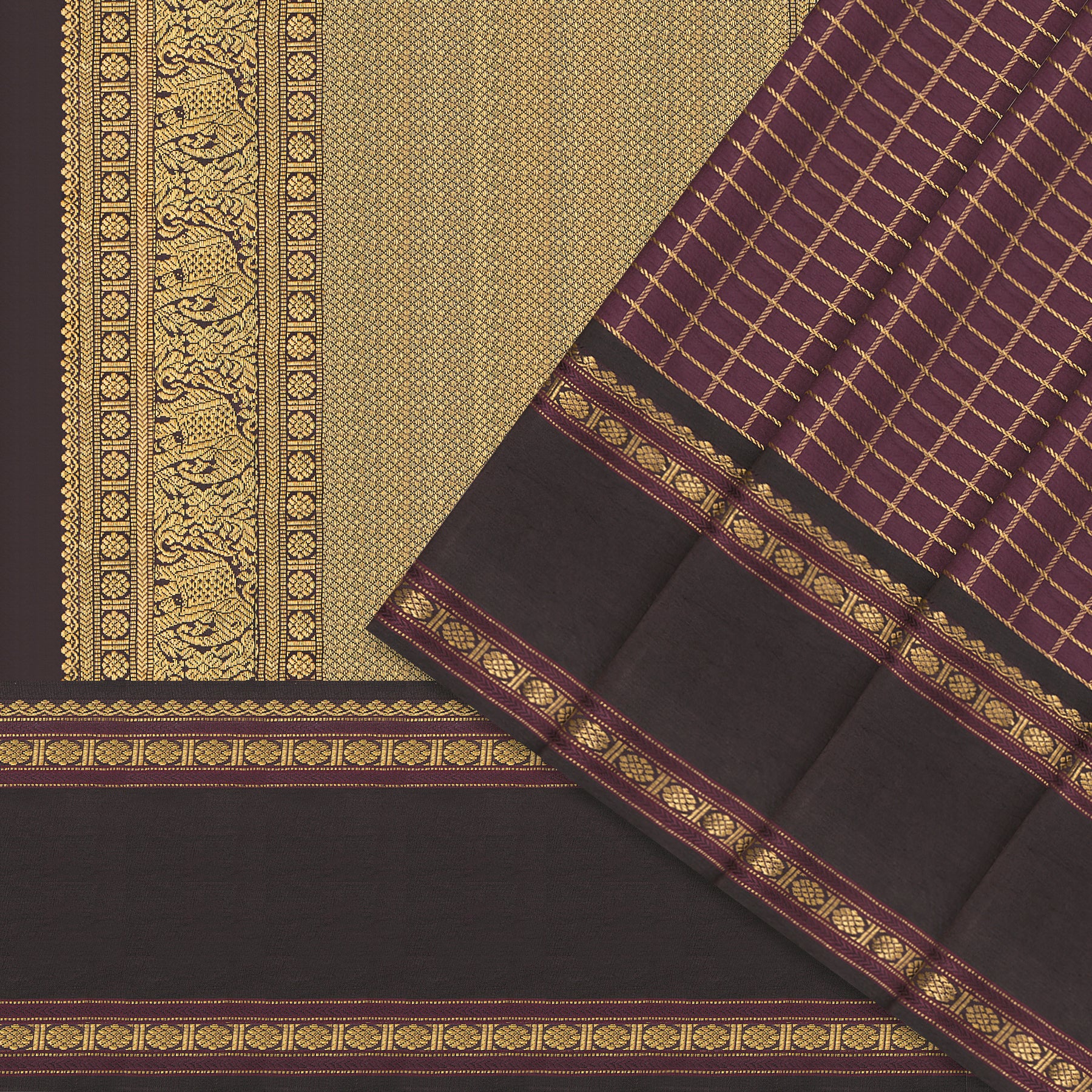 Kanakavalli Kanjivaram Silk Sari 20-040-HS001-00916 - Cover View