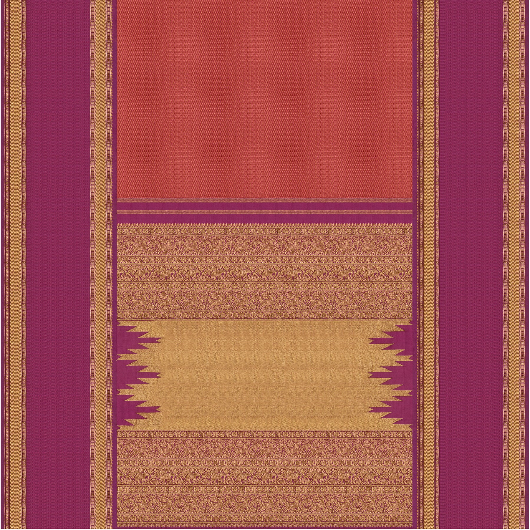 Kanakavalli Kanjivaram Silk Sari 20-040-HS001-02264 - Full View