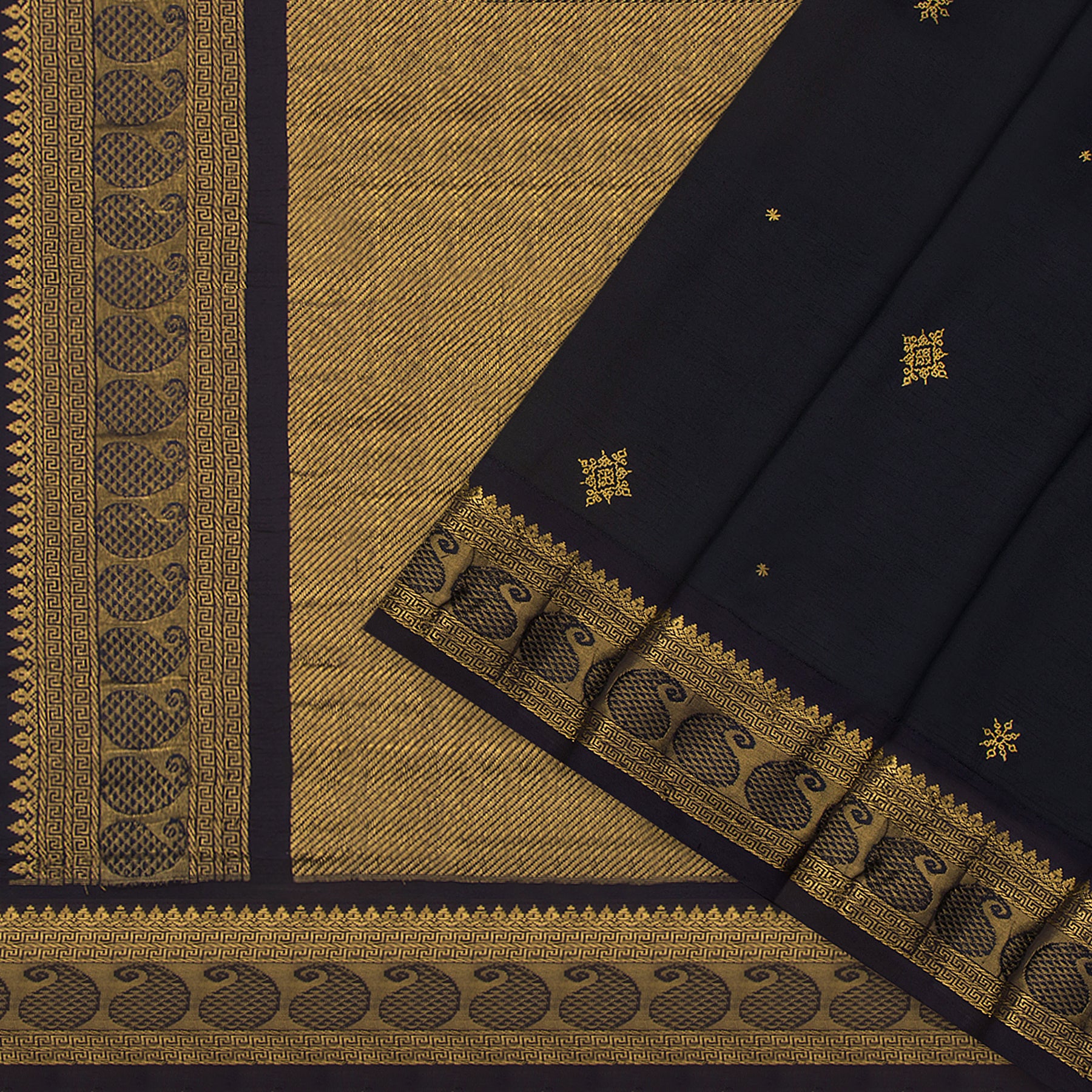 Kanakavalli Kanjivaram Silk Sari 20-110-HS001-00157 - Cover View