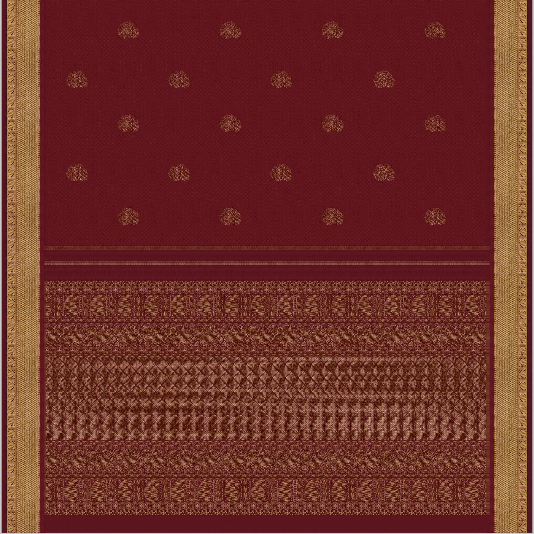 Kanakavalli Kanjivaram Silk Sari 21-030-HS001-05310 - Full View