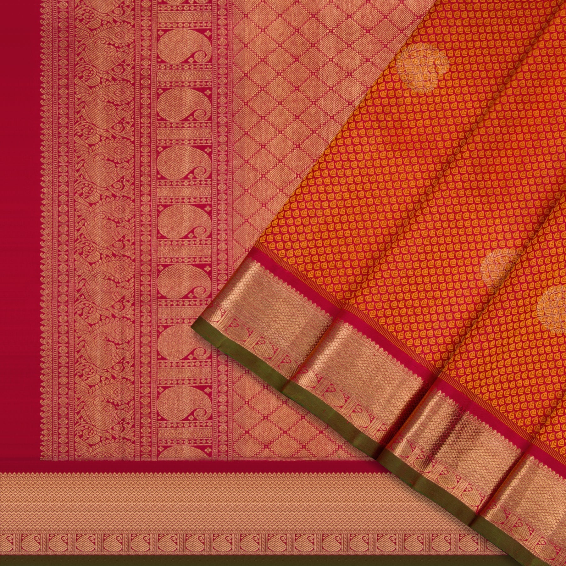 Kanakavalli Kanjivaram Silk Sari 21-030-HS001-05905 - Cover View