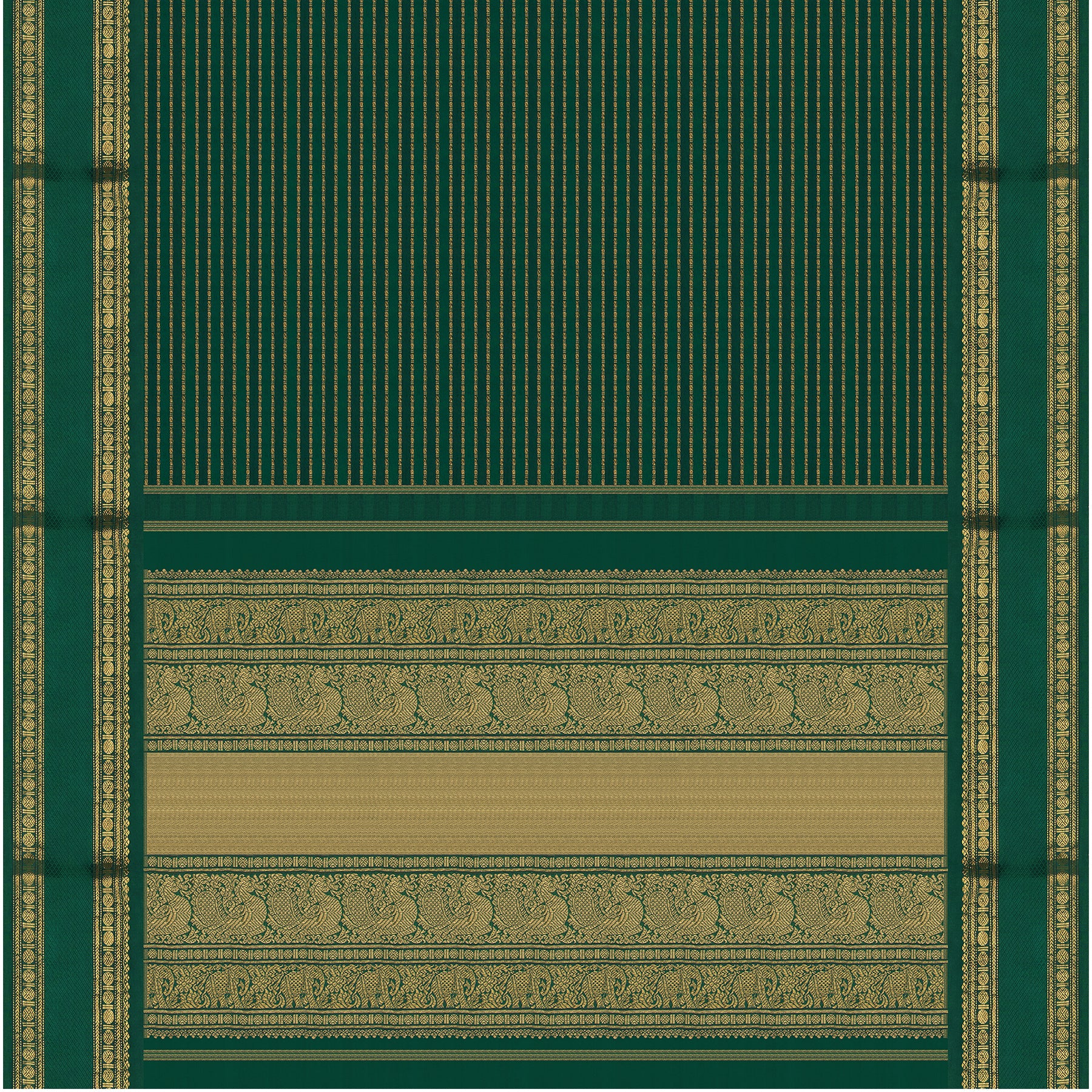 Kanakavalli Kanjivaram Silk Sari 21-040-HS001-00086 - Full View